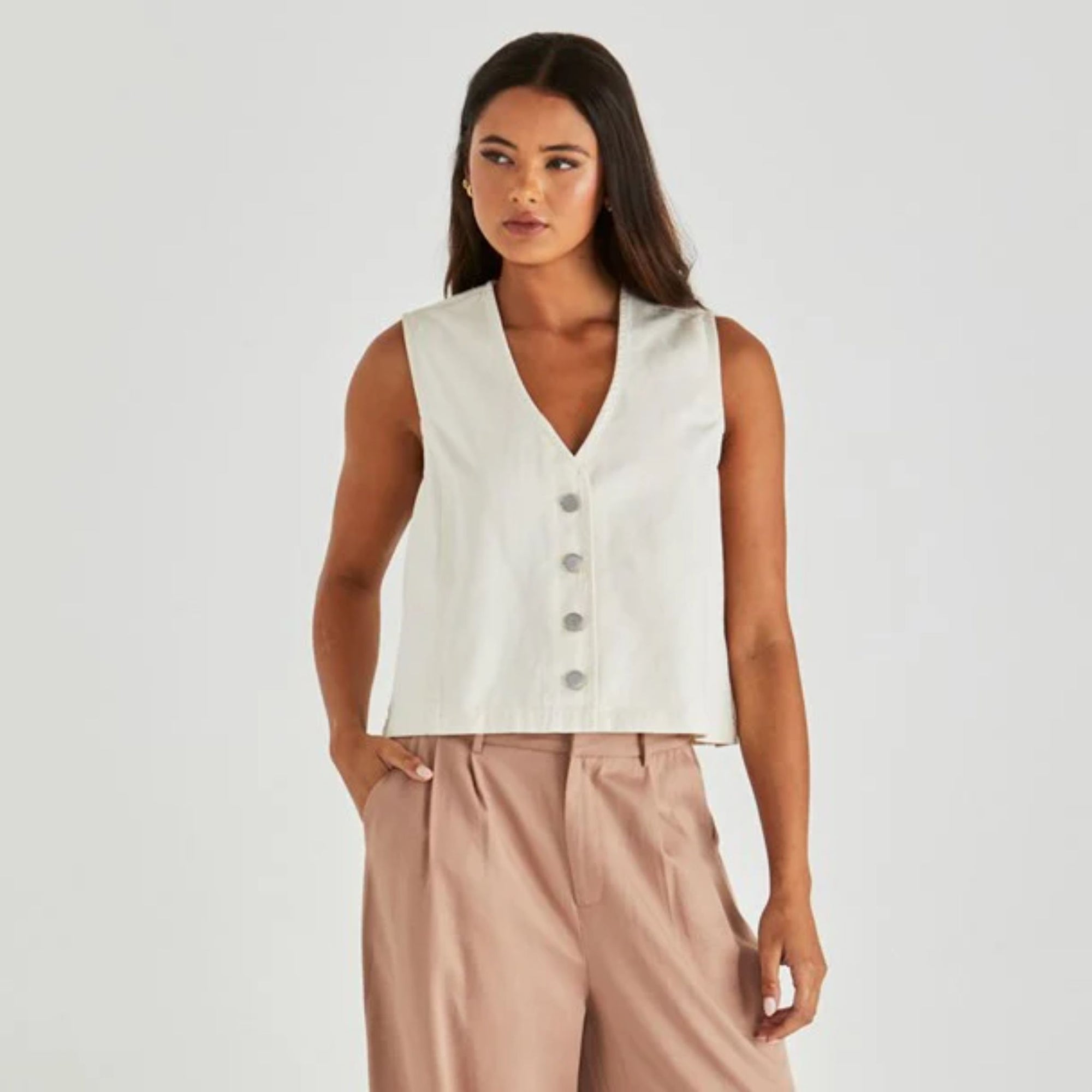Sabine Denim Vest