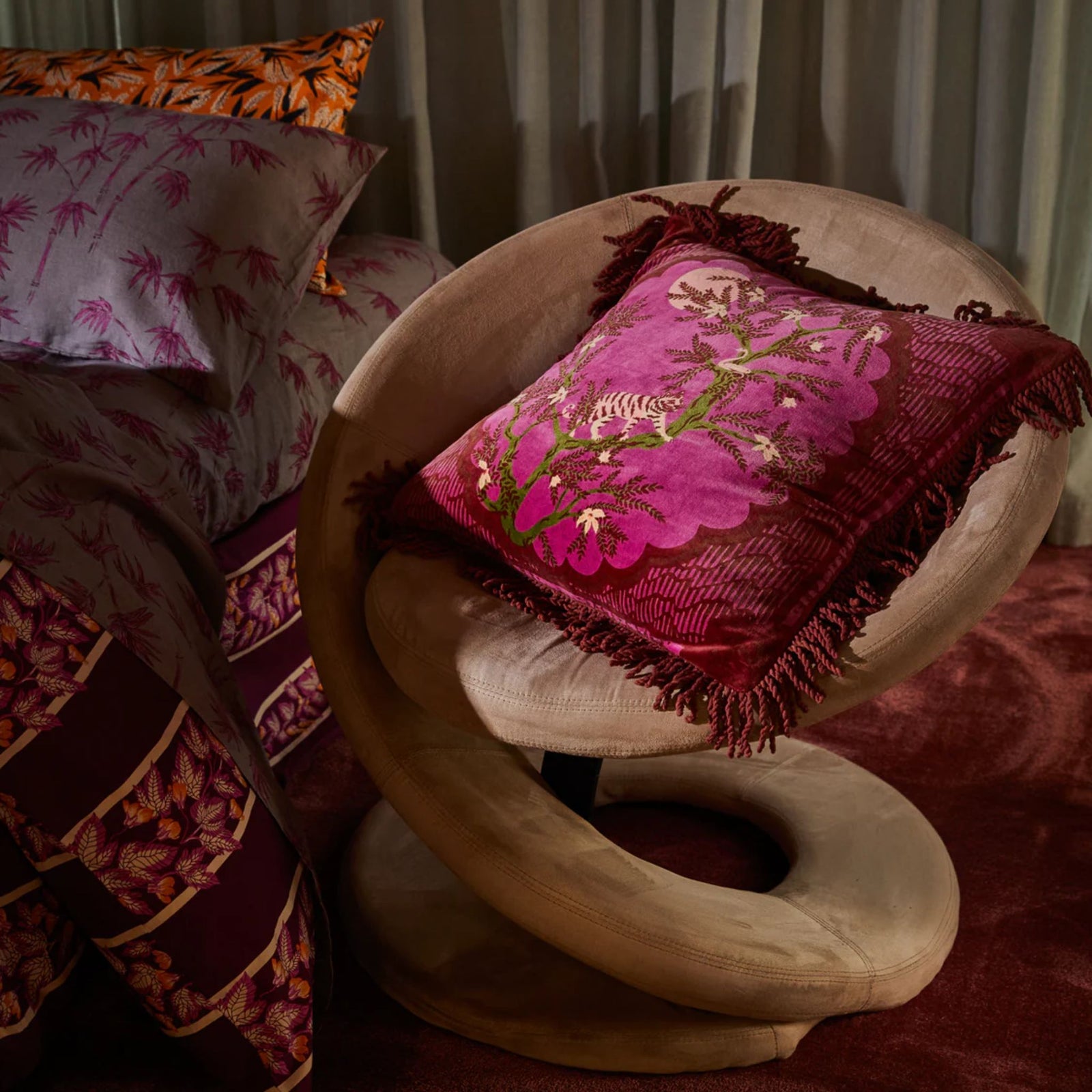 Andrea Velvet Cushion
