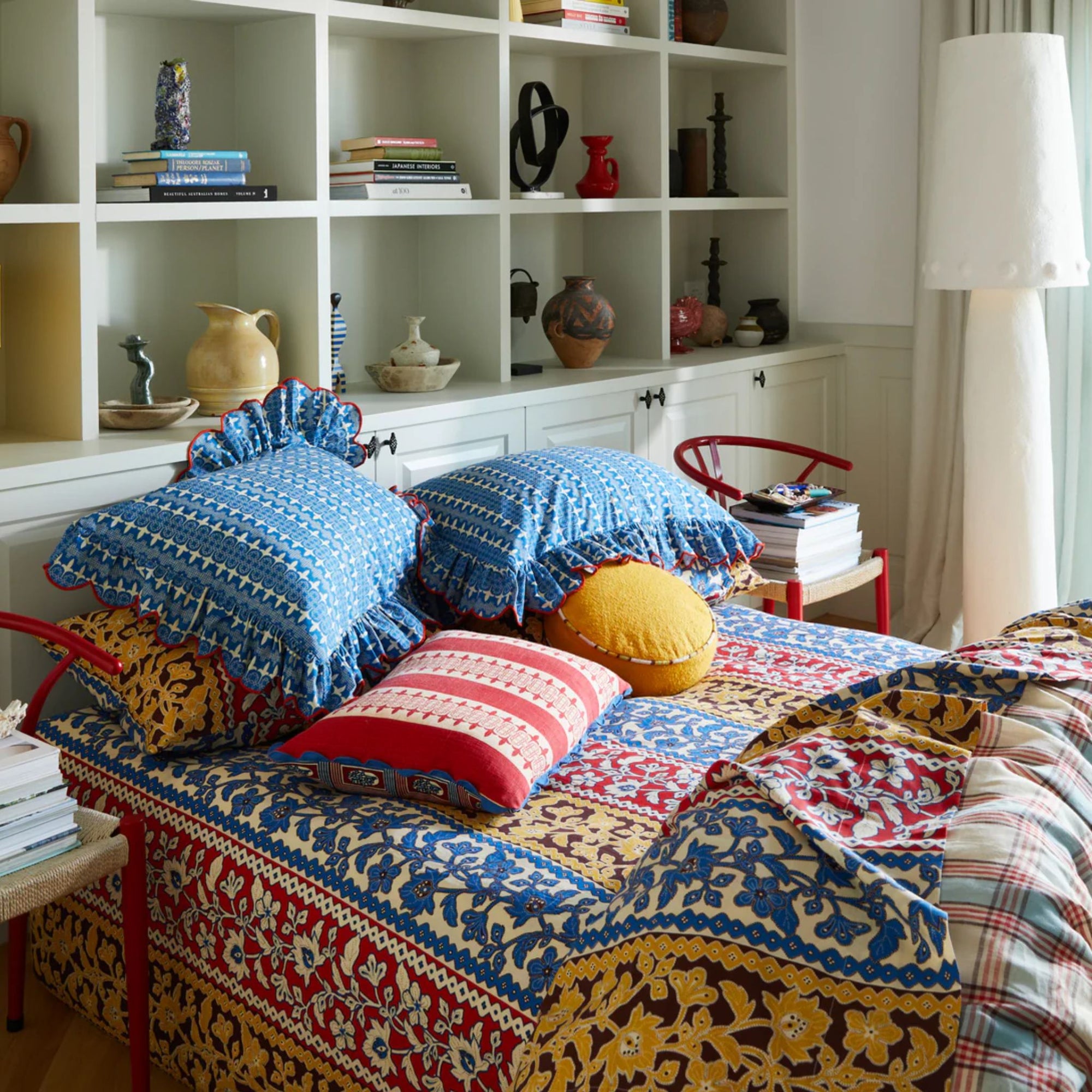 Antonella Cushion Azure