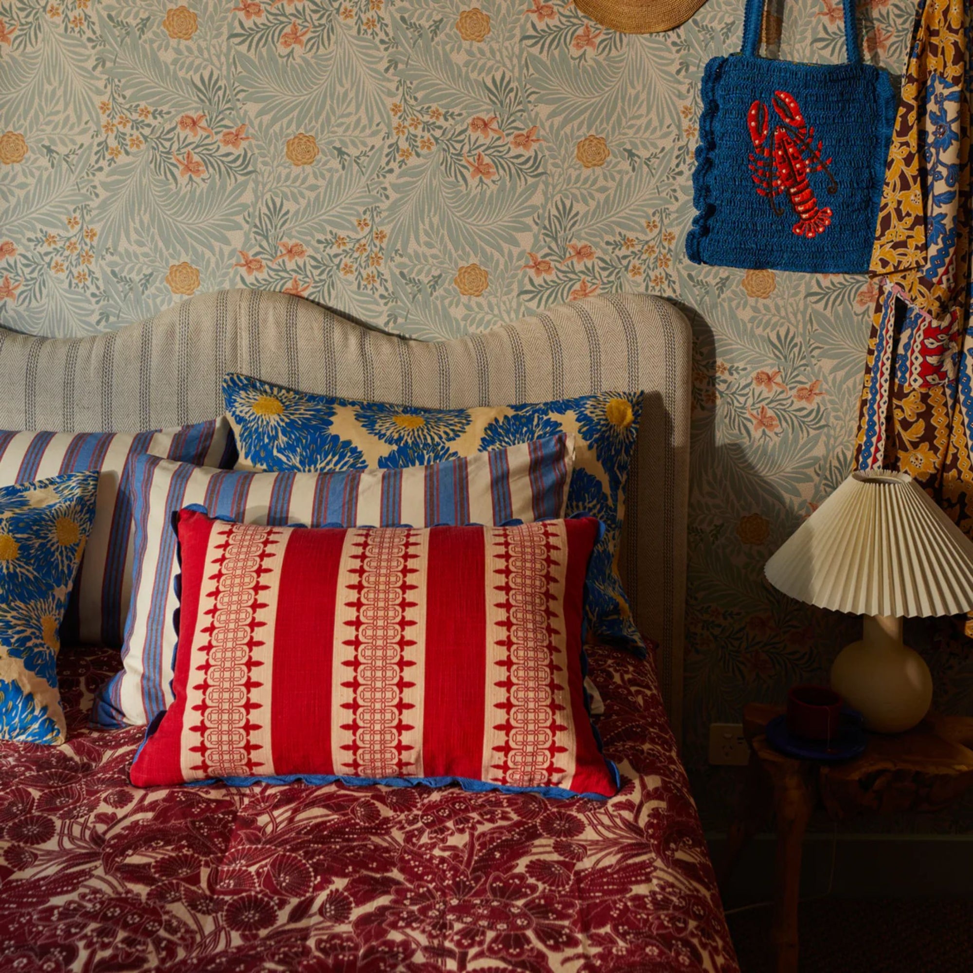 Antonella Cushion Azure