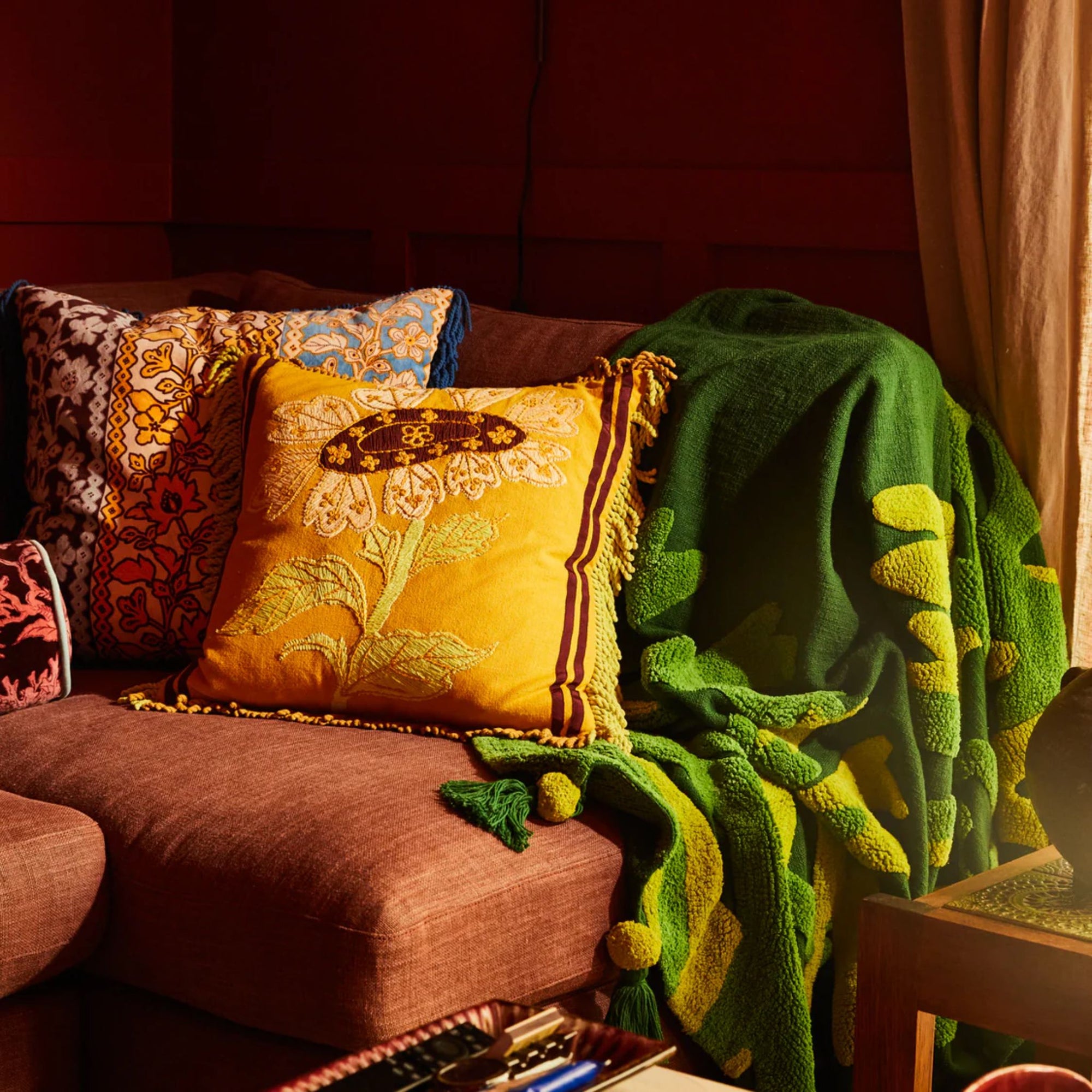 Azzura Embriodered Cushion