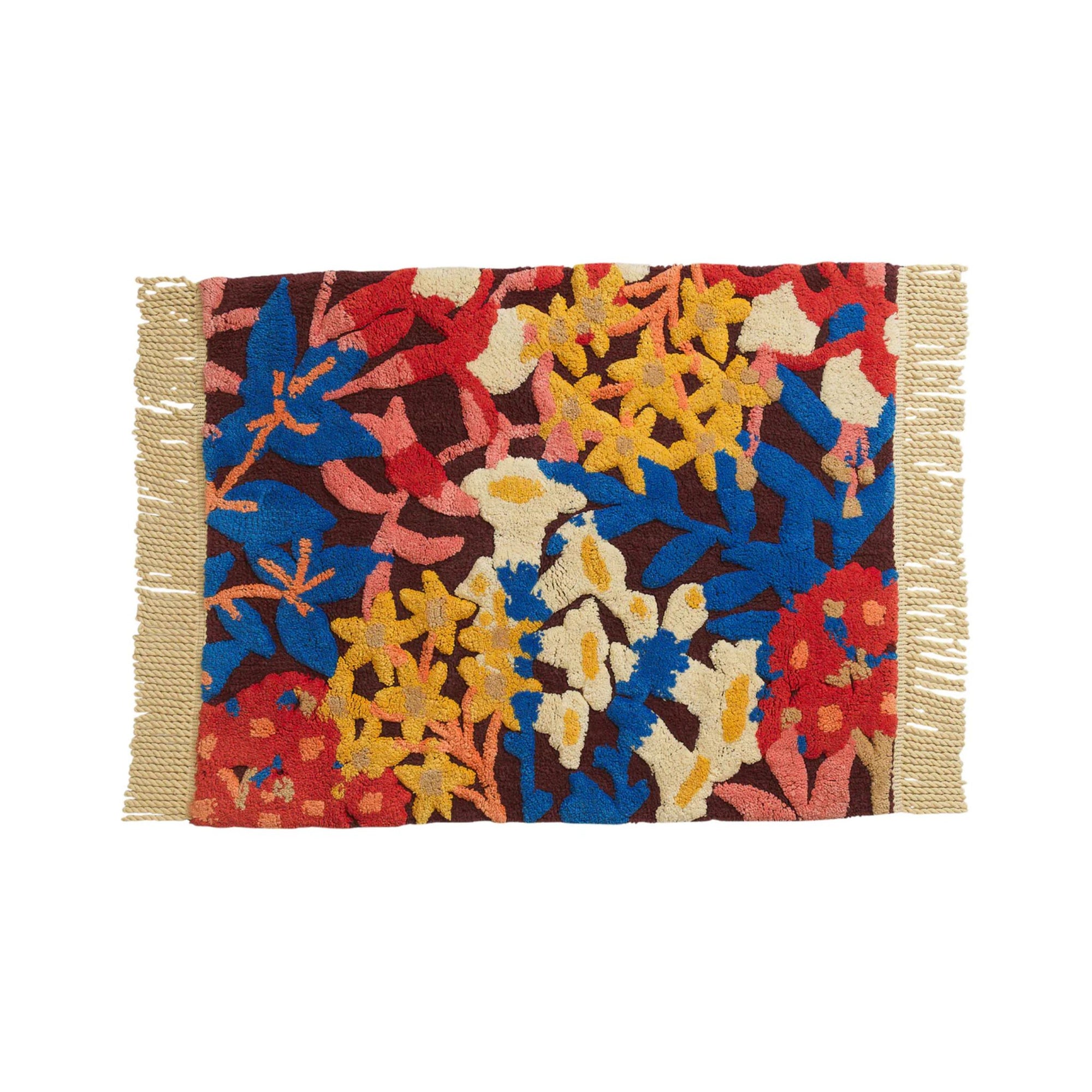 Francesca Bath Mat -Garnet