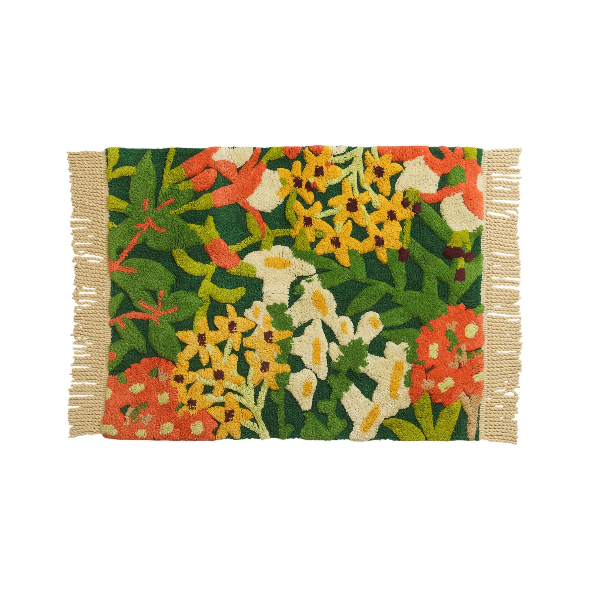 Francesca Bath Mat -Kelp
