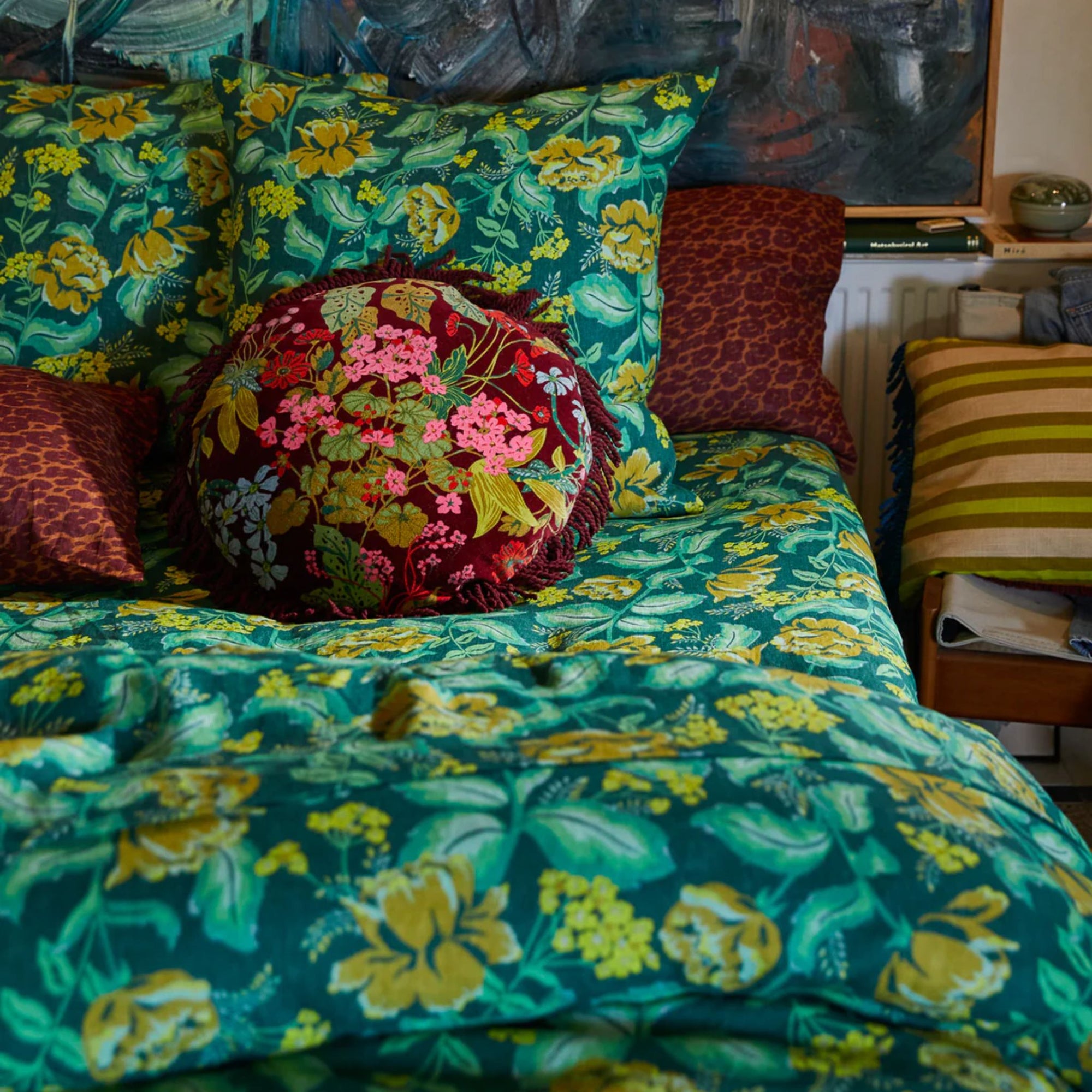 Genevieve Fringe Cushion