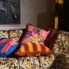 Genevieve Square Fringe Cushion