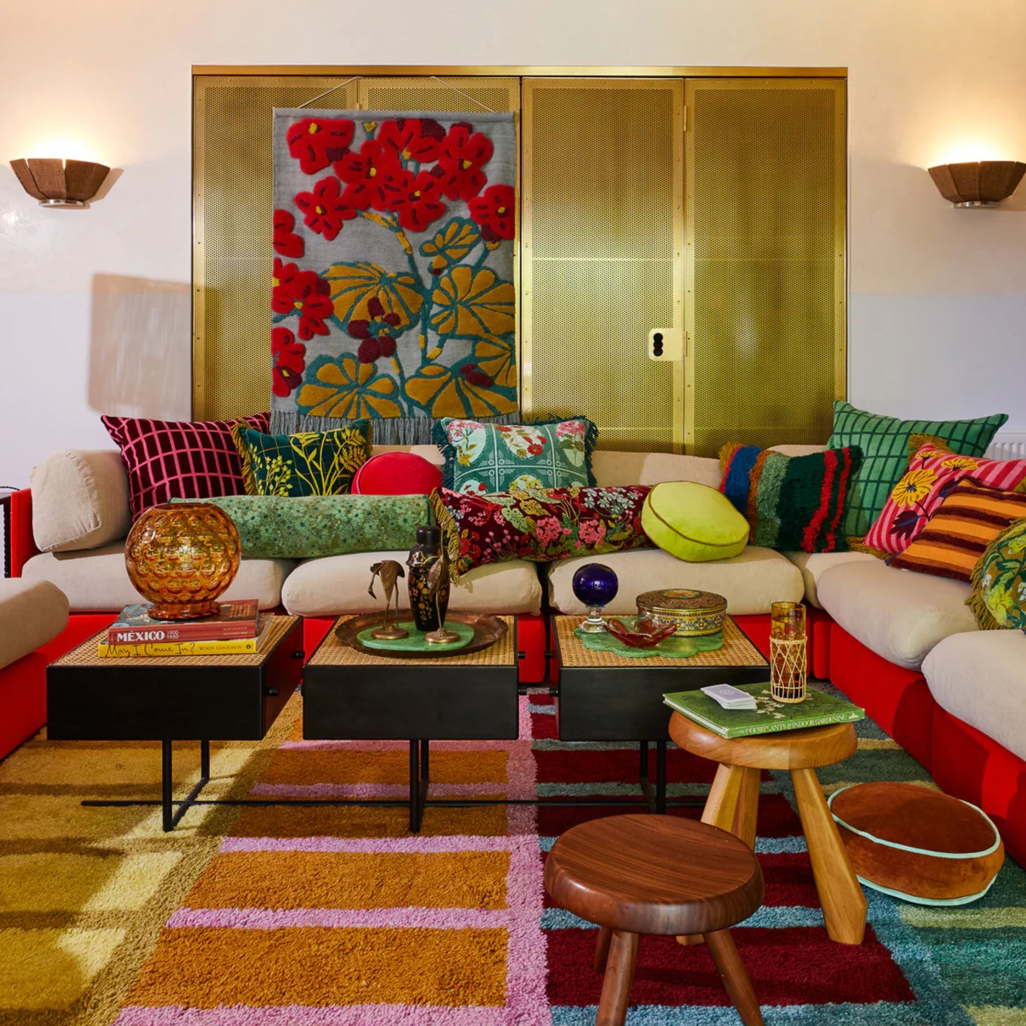 Gigi Velvet Cushion - Forest