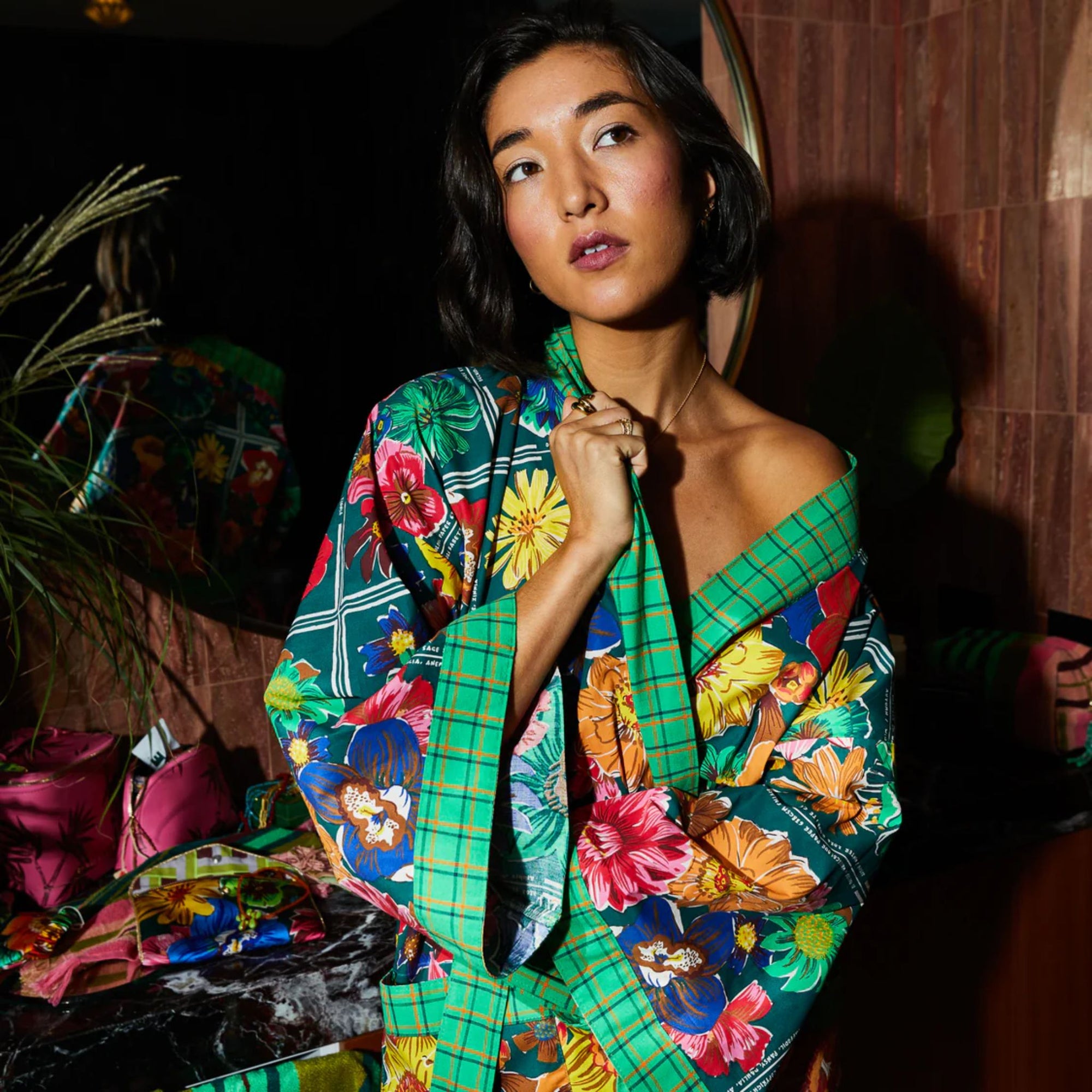Ines Cotton Robe