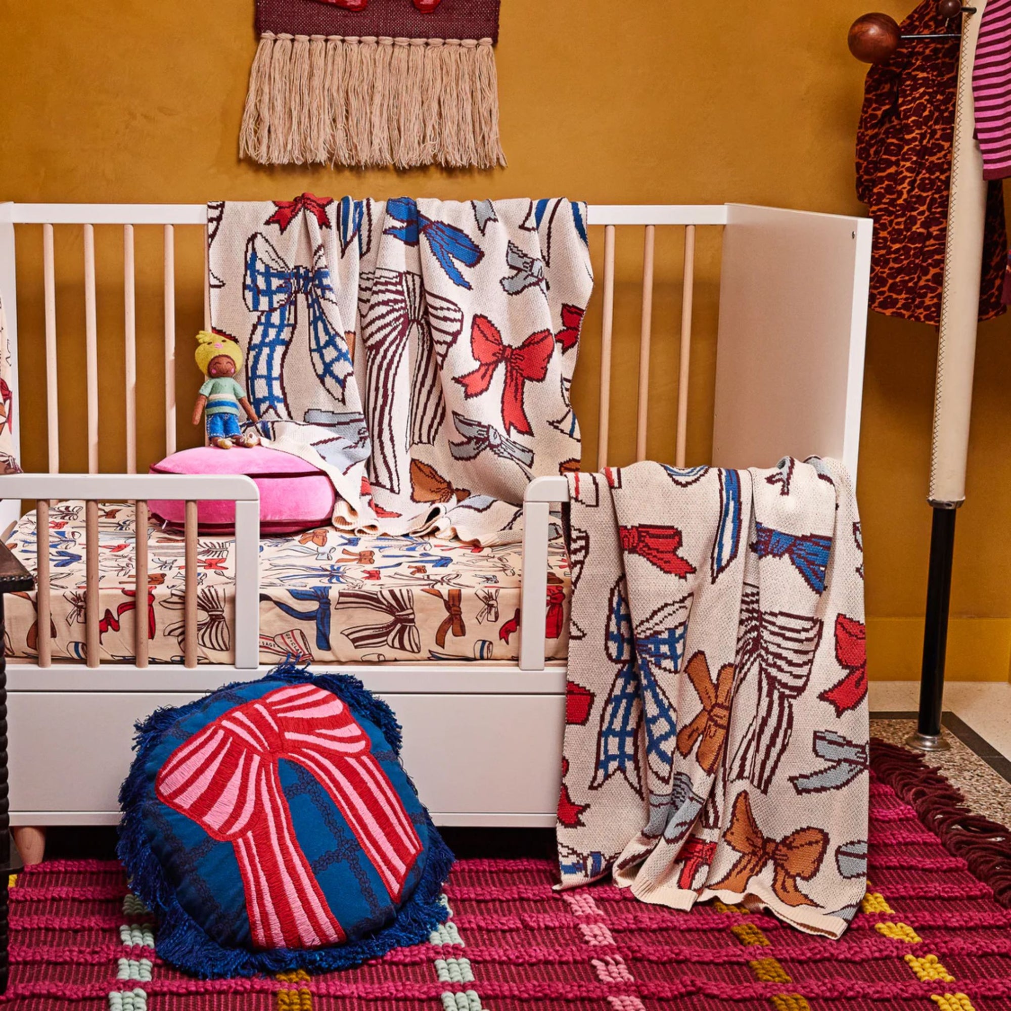 Lottie Embroidered Cushion