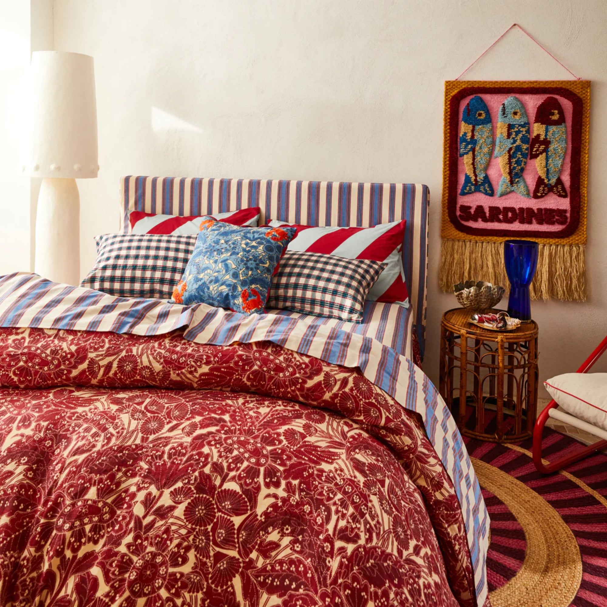 Lucia Embroidered Cushion