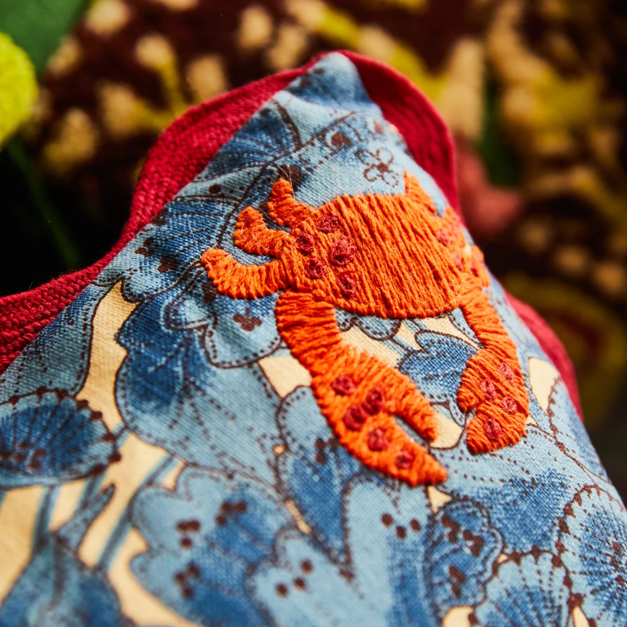 Lucia Embroidered Cushion