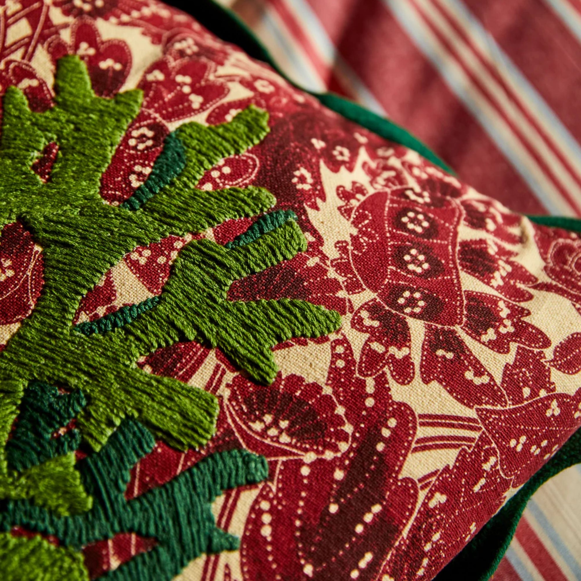 Lucia Embroidered Cushion