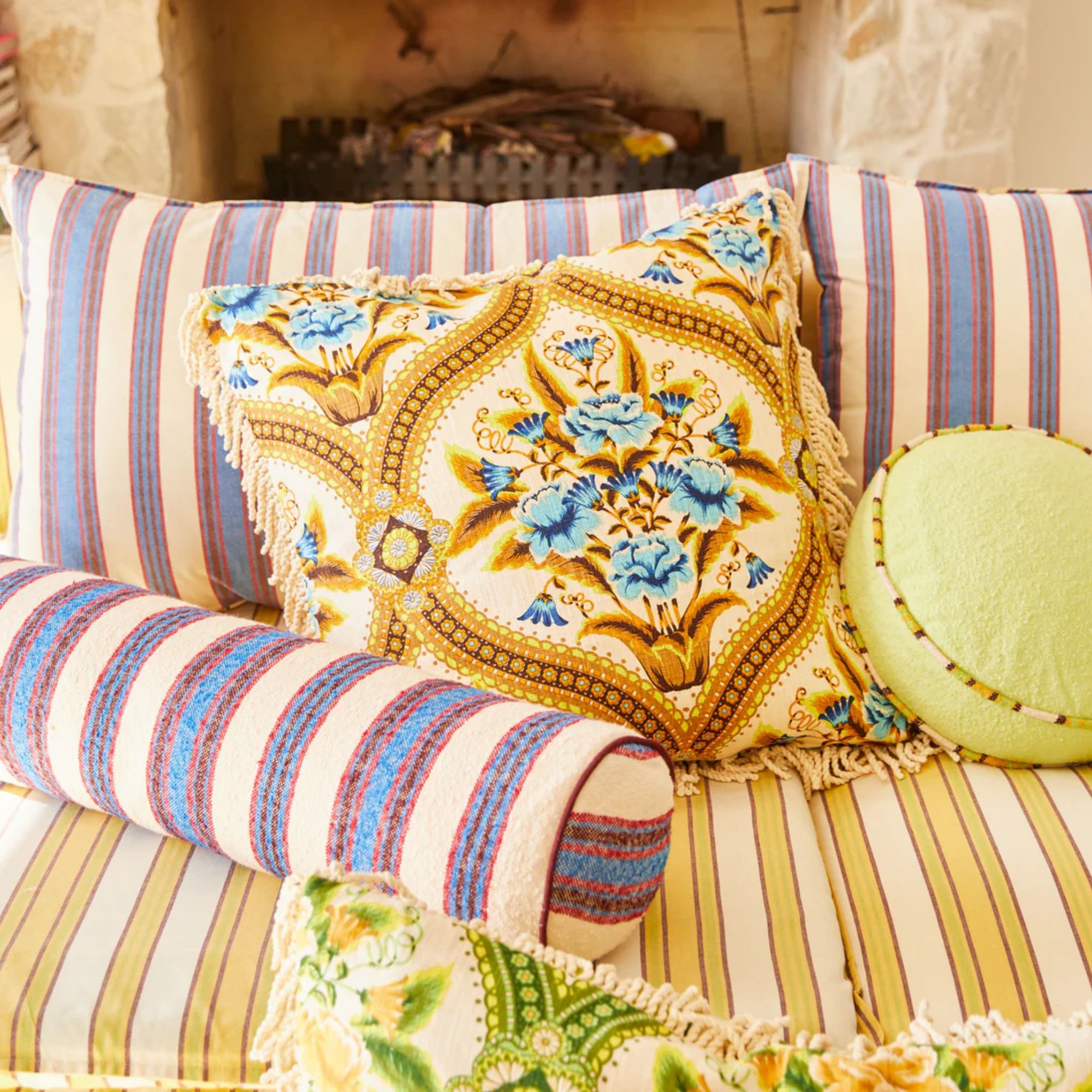 Margaret Fringe Cushion