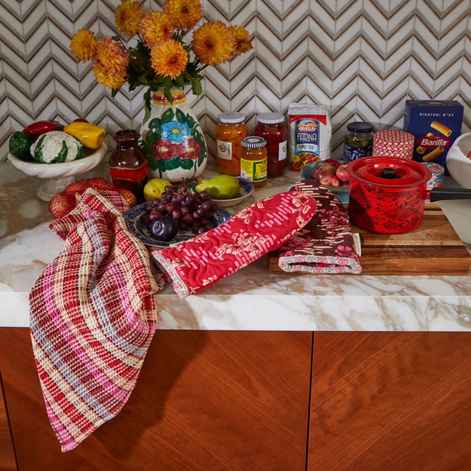 Marta Oven Mitt Set