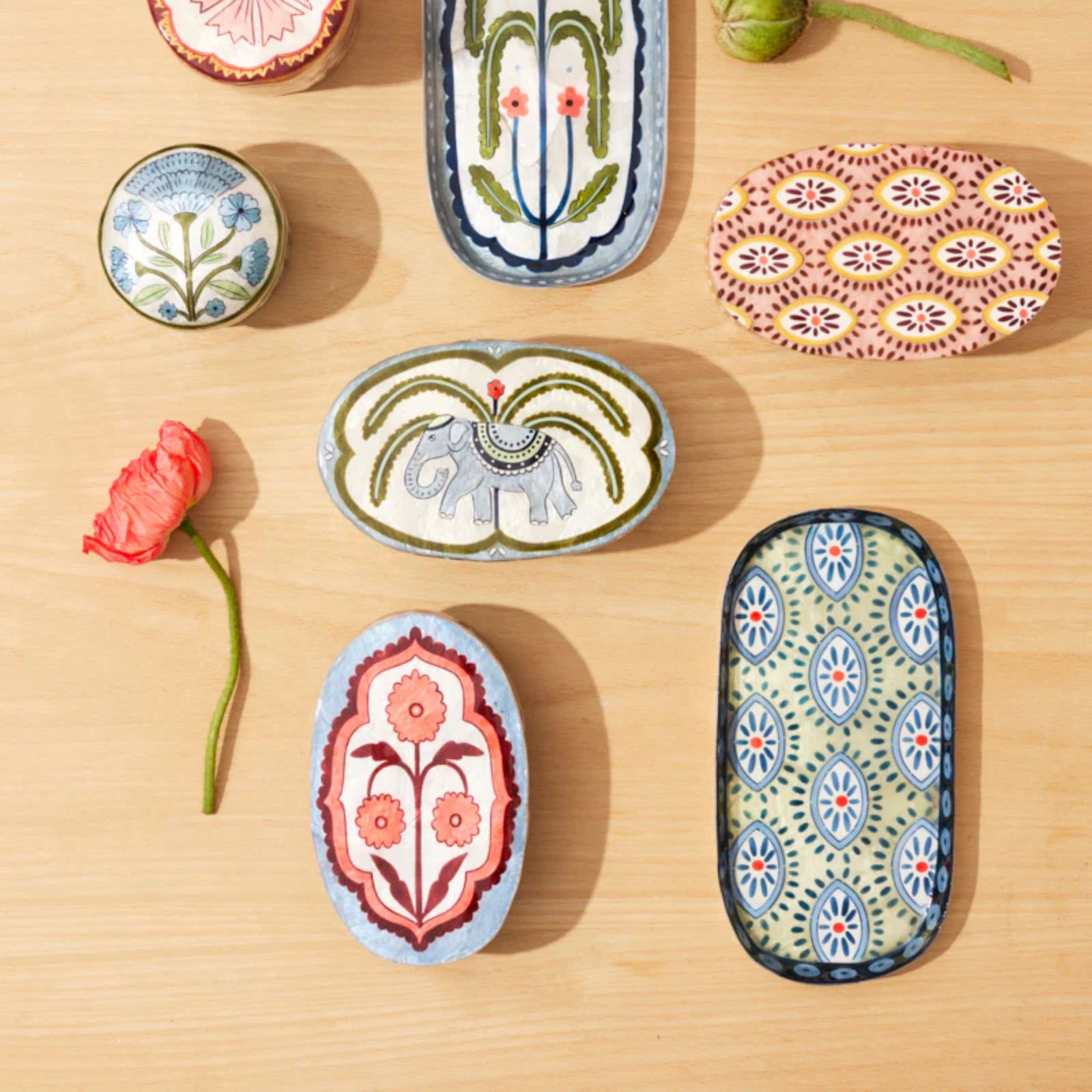 Samira Blue Eyes Tray