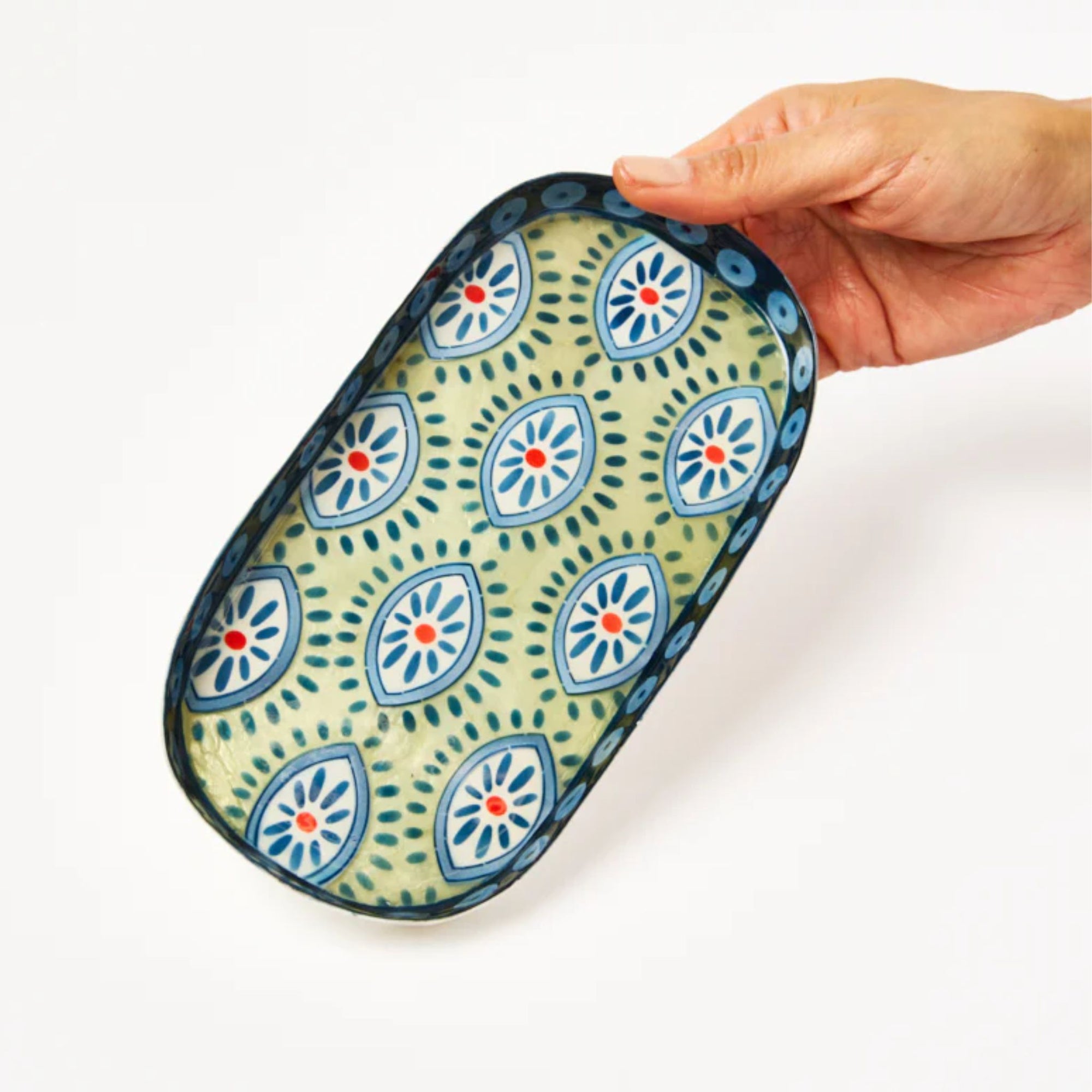 Samira Blue Eyes Tray