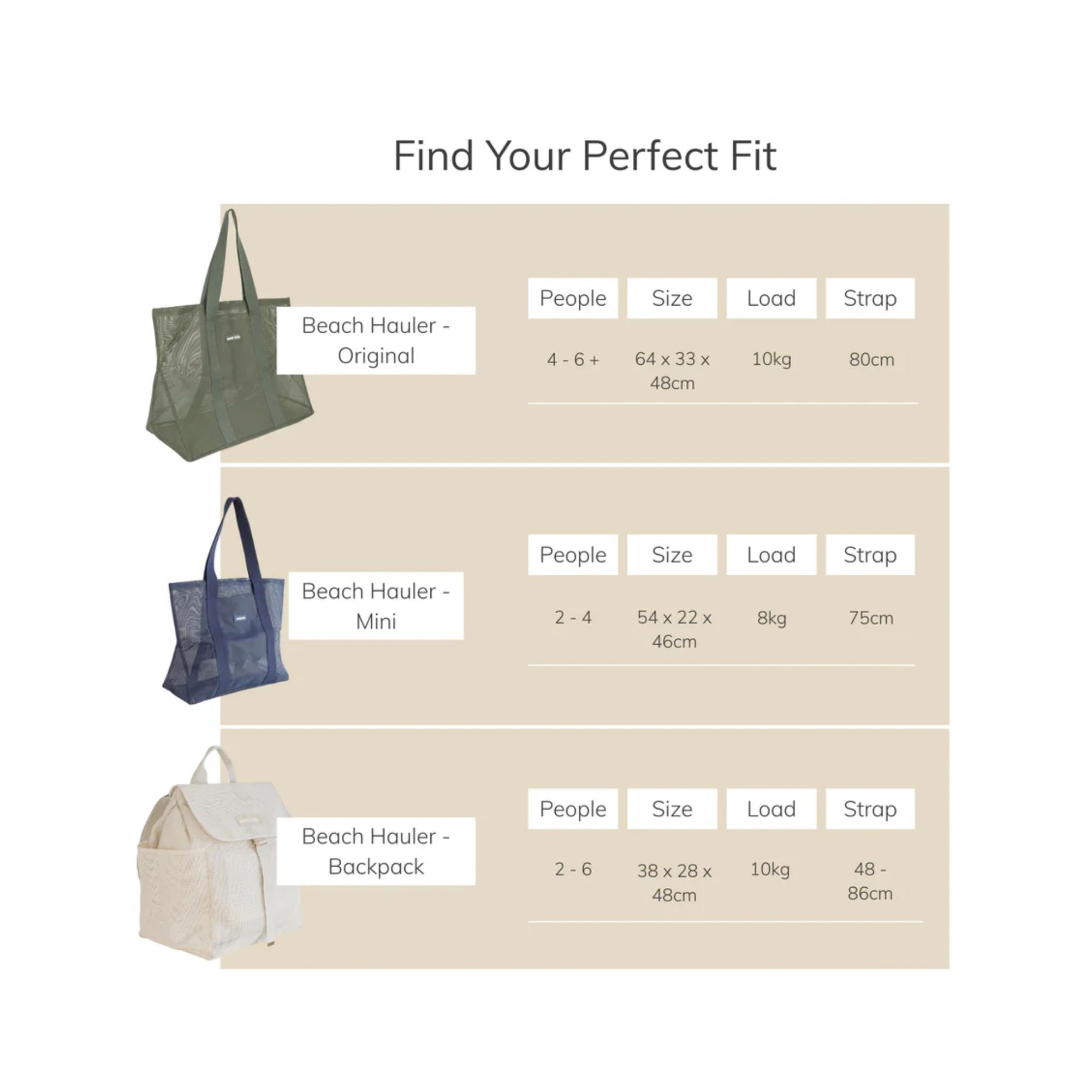 Beach Hauler Backpack - Oxley and Moss