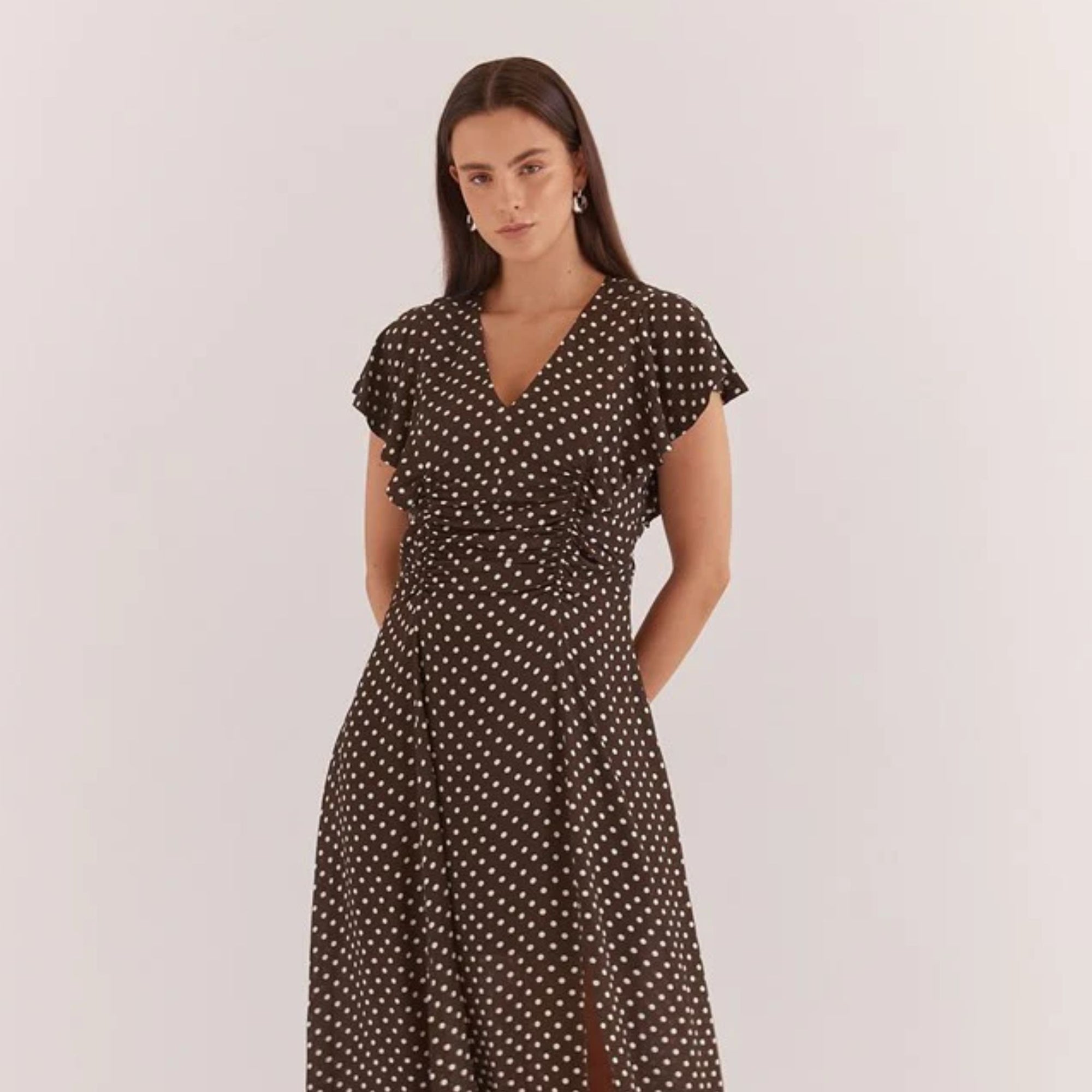 Elba Ruched Waist Dress