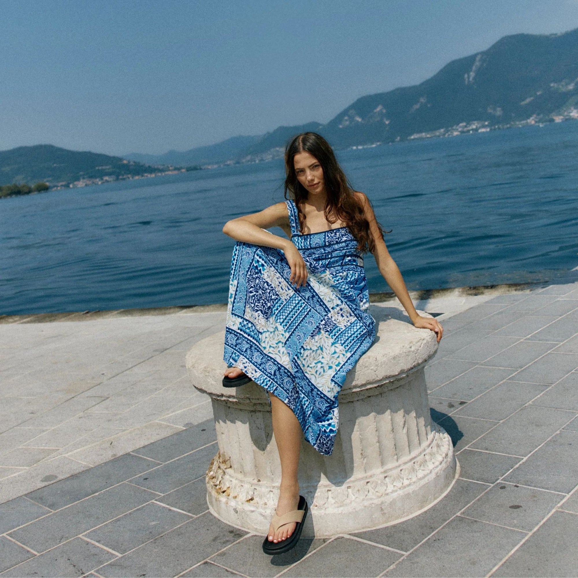 Isra Midi Dress