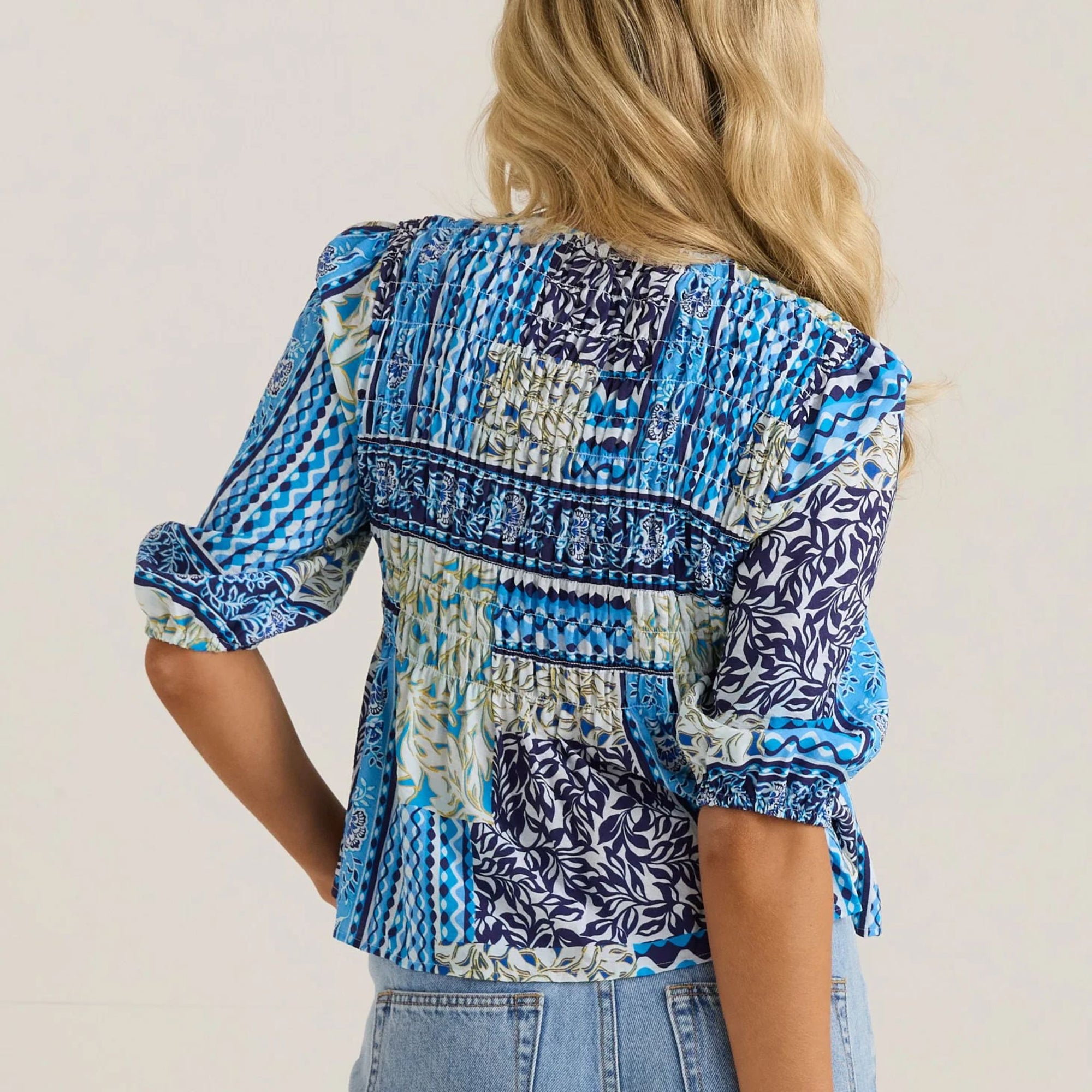 Isra Peplum Blouse