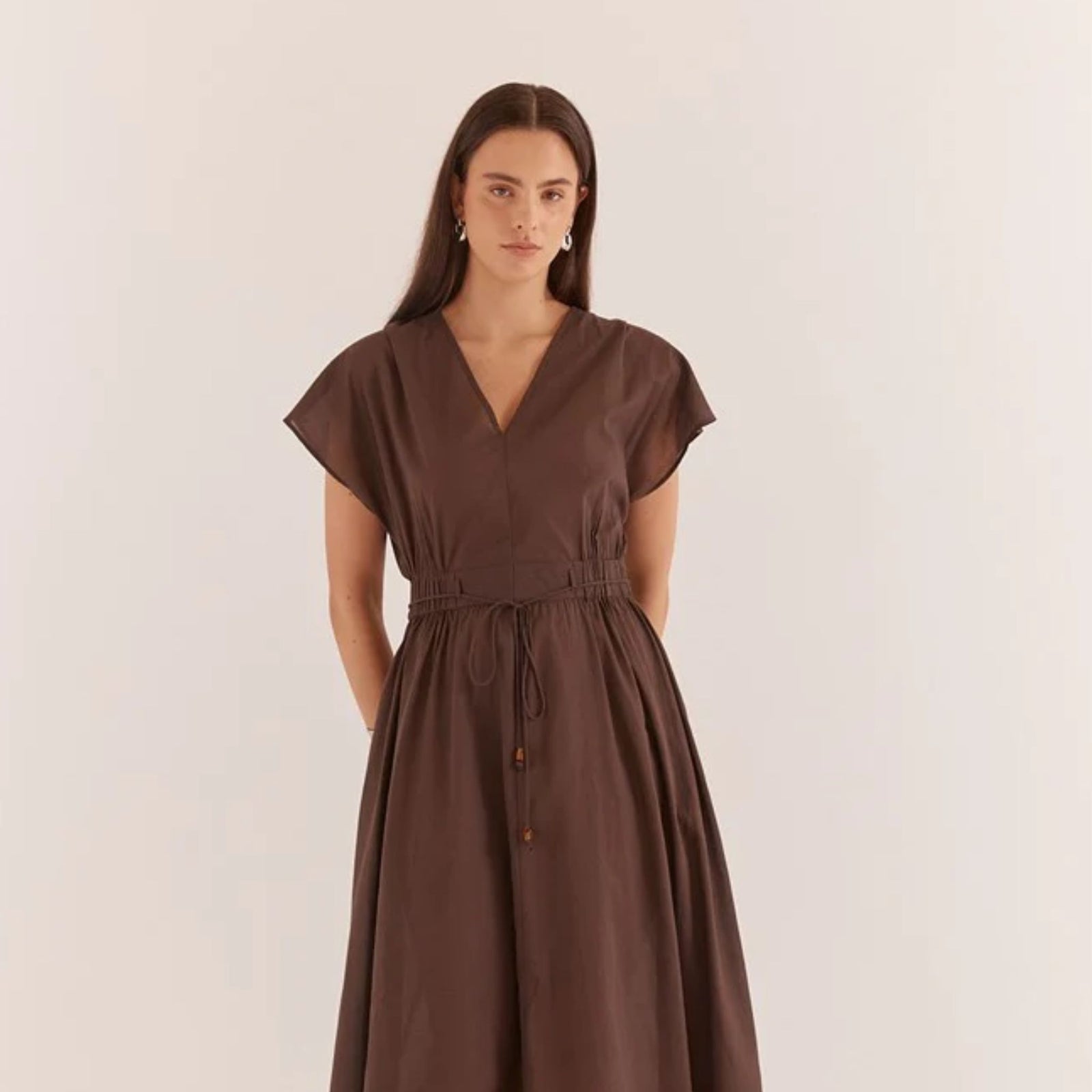 Nazalia Tie Waist Dress
