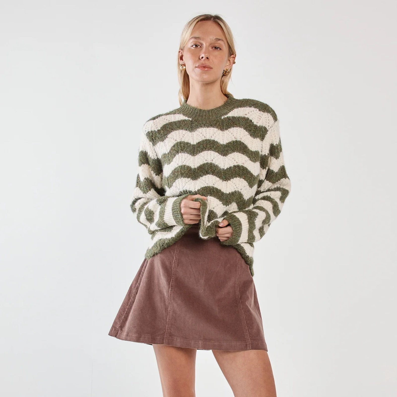 Nikkita Wavy Stripe Knit