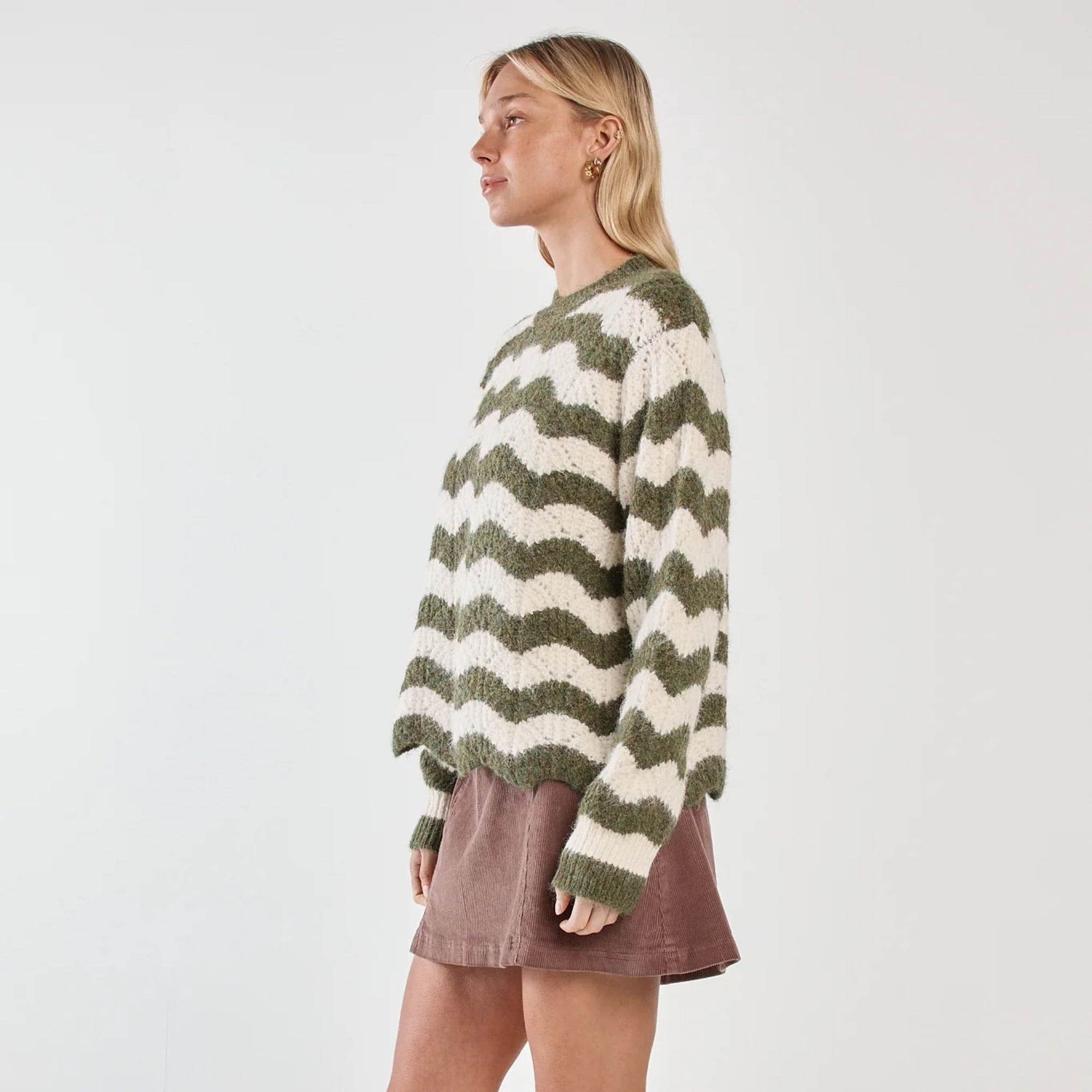 Nikkita Wavy Stripe Knit