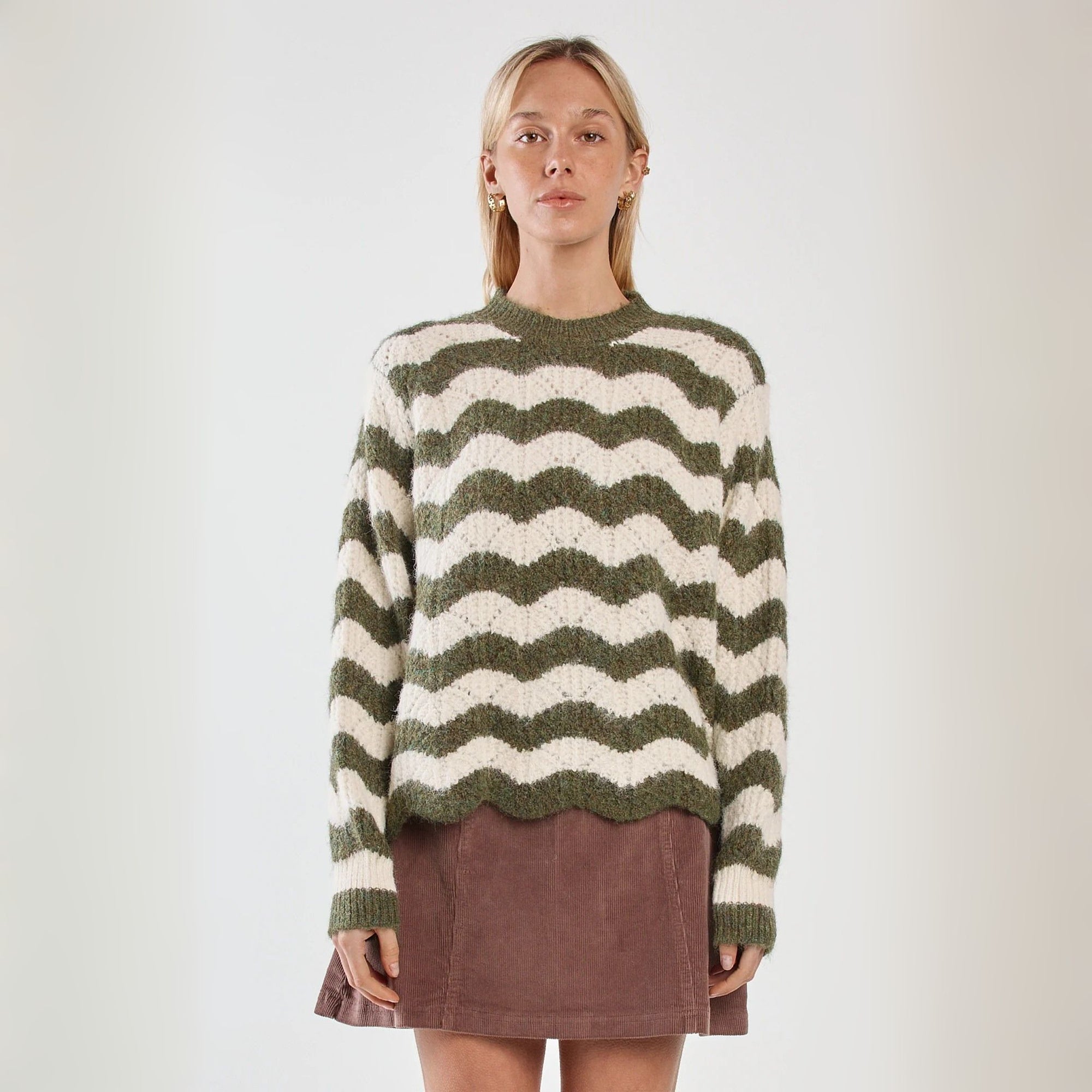 Nikkita Wavy Stripe Knit