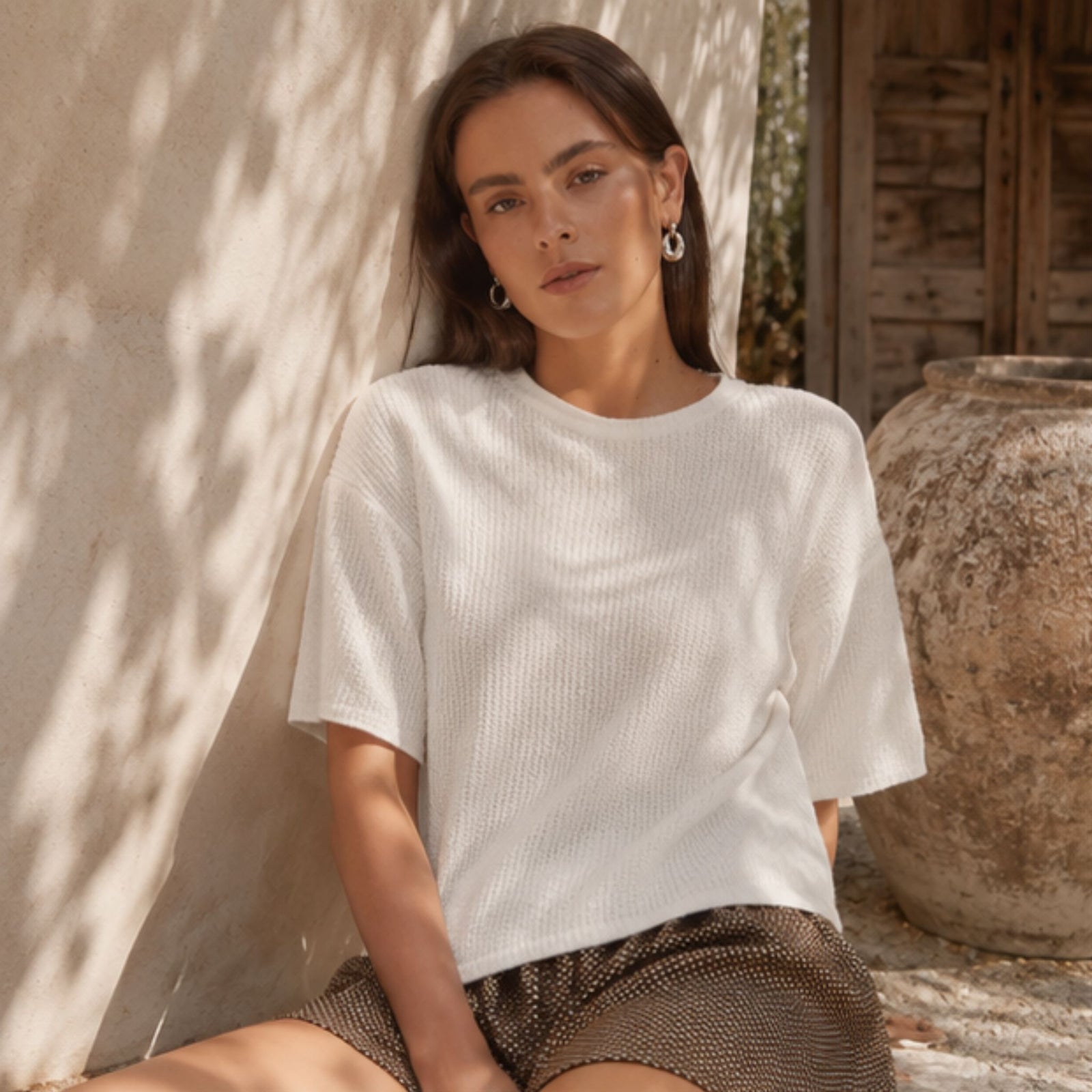 Noni Relaxed Knit Tee