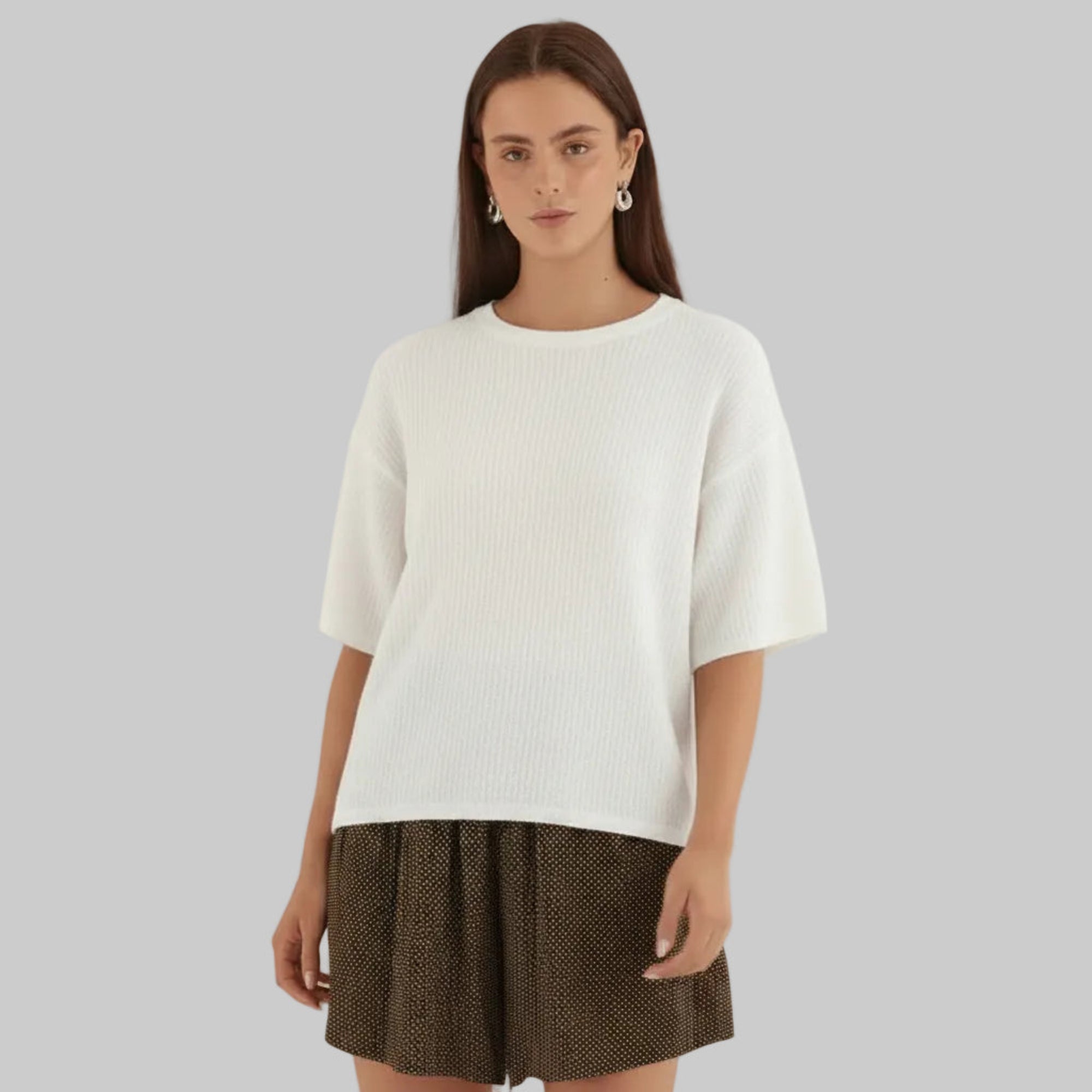 Noni Relaxed Knit Tee