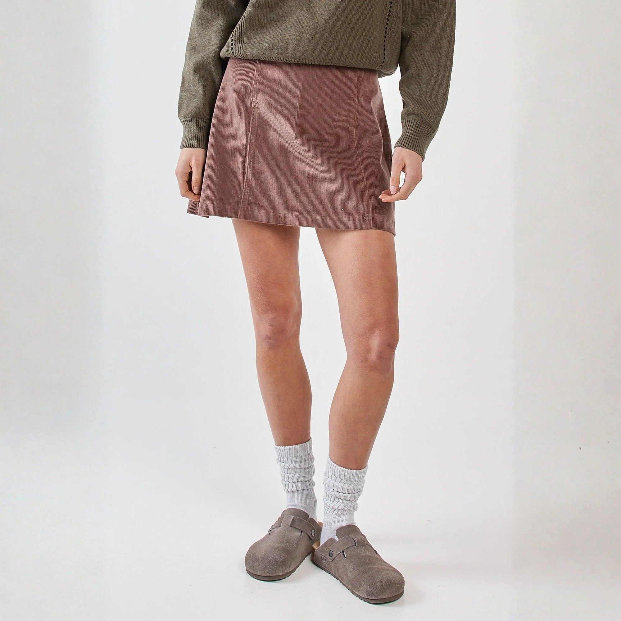 Parco Cord Mini Skirt