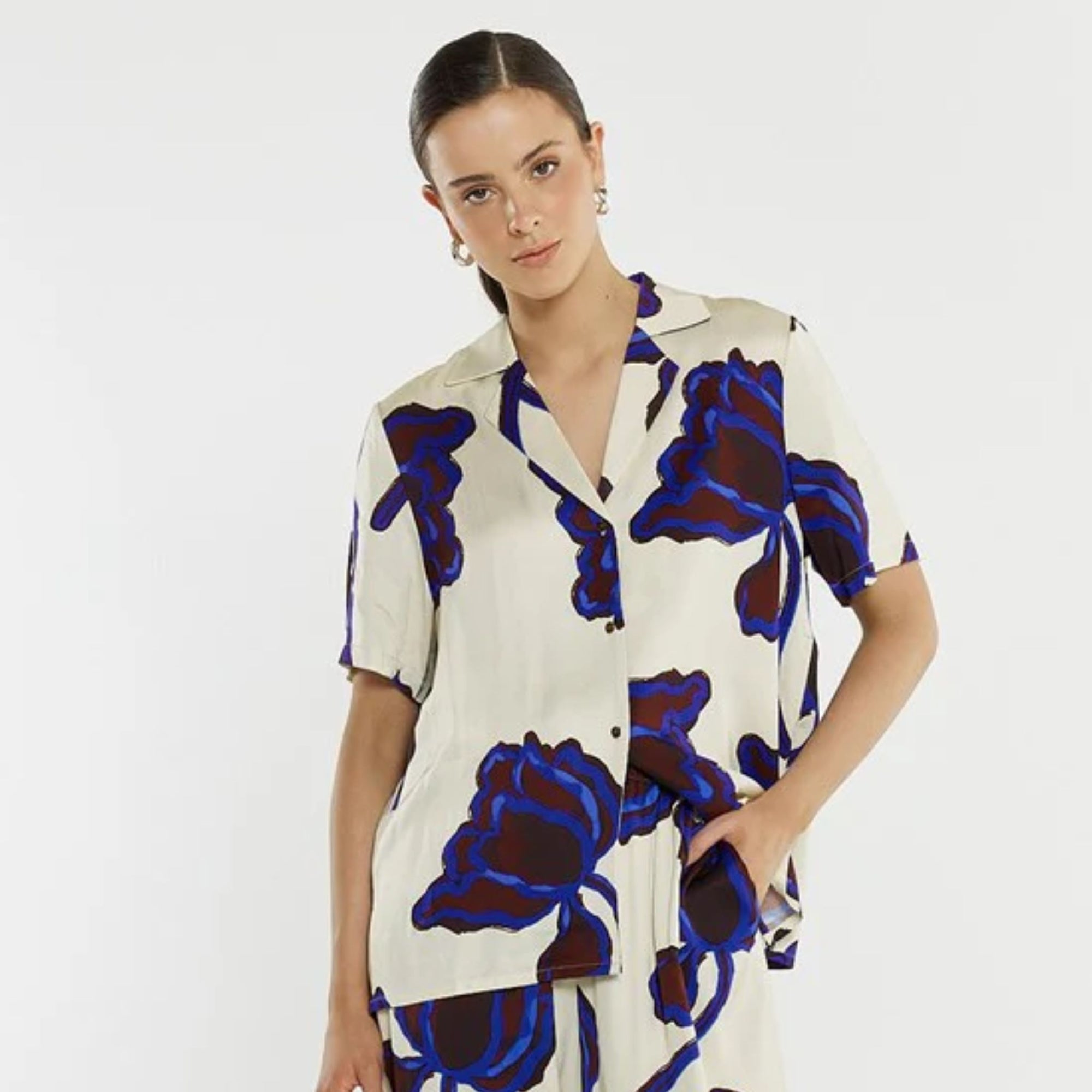 Jade Satin Shirt