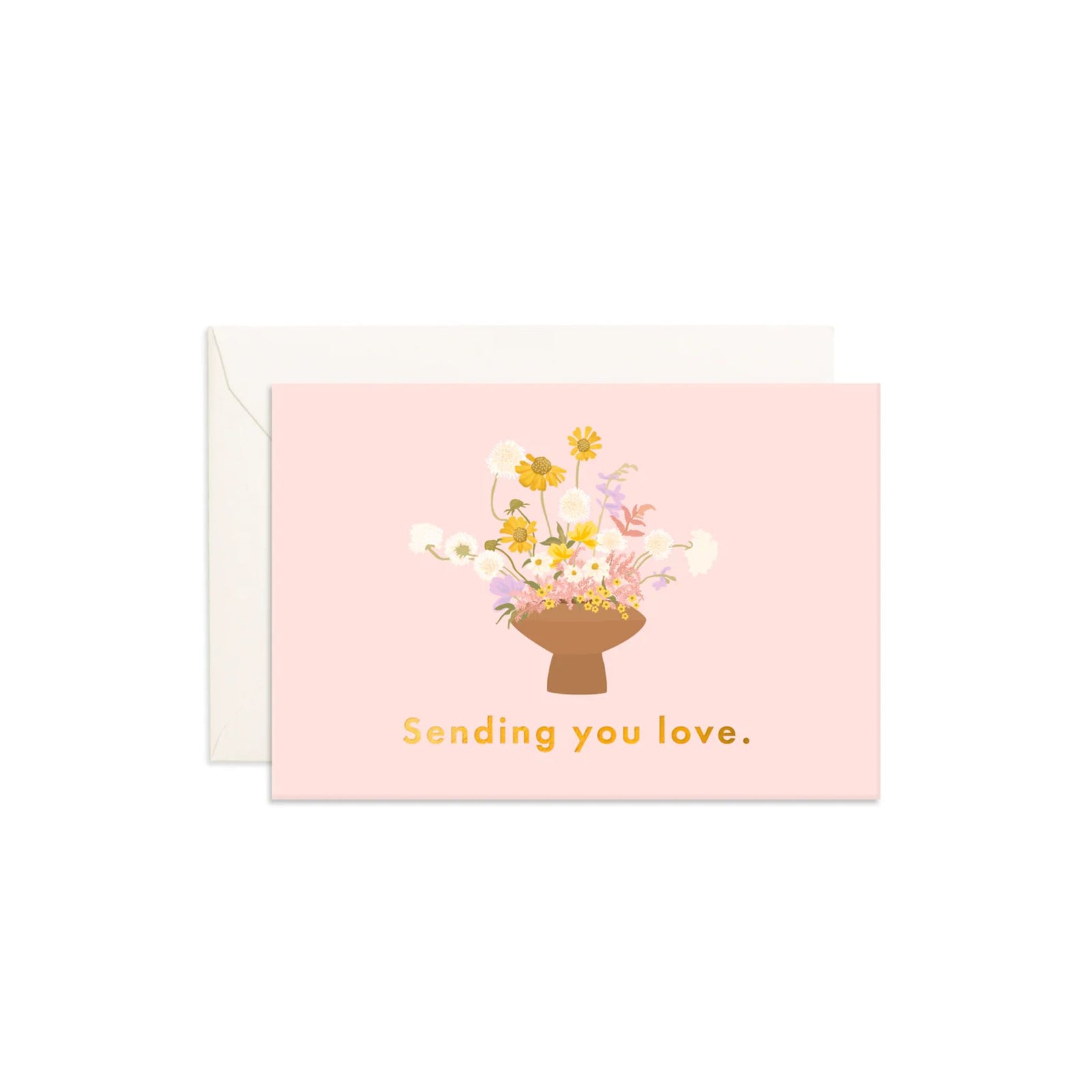 Greeting Card Sending Love Mini