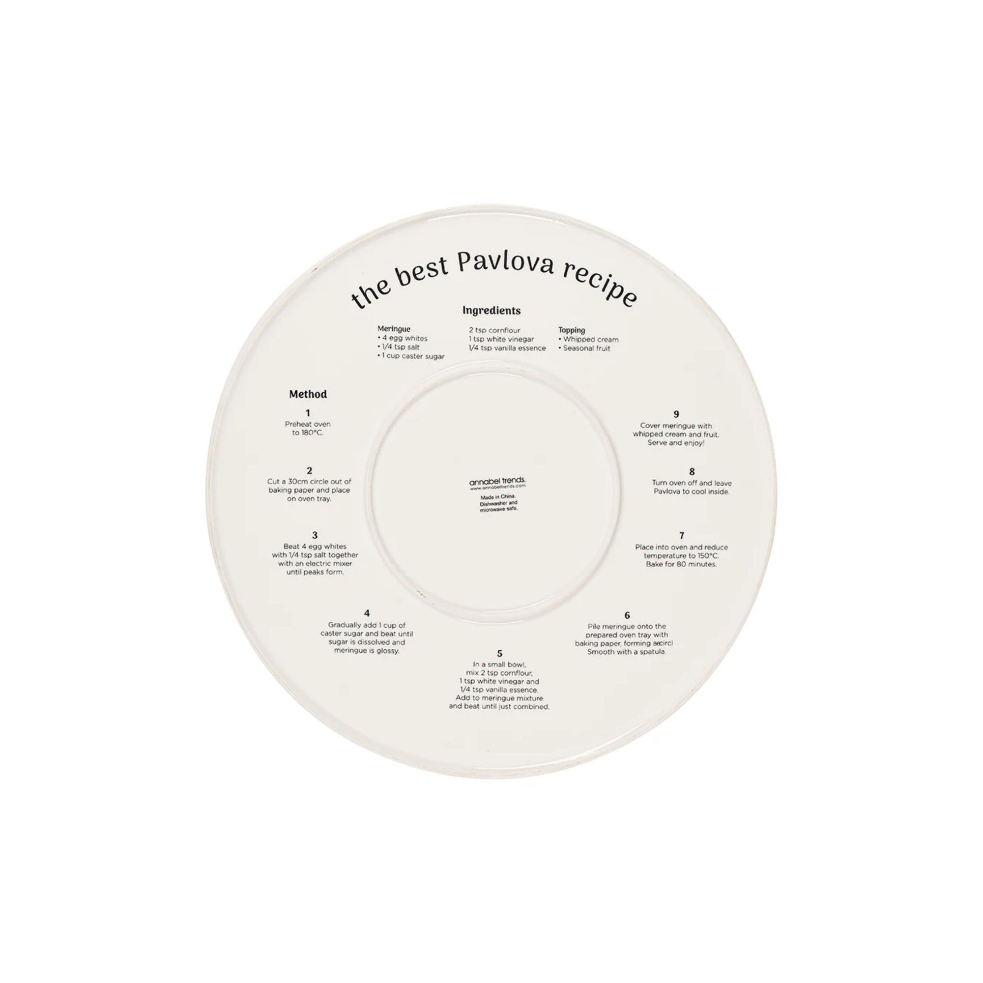 Pavlova Serving Plate