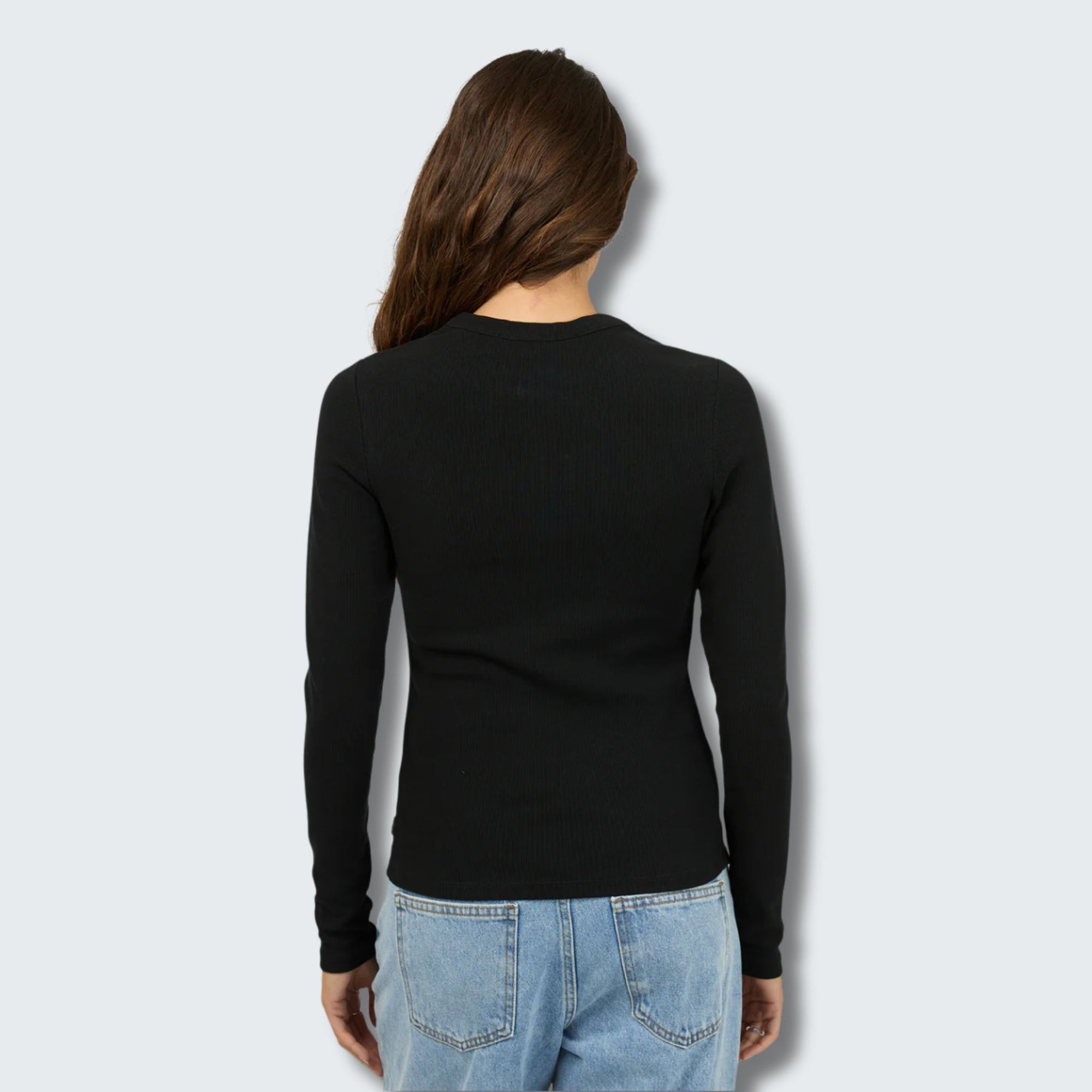 Button Up Long Sleeve Tee