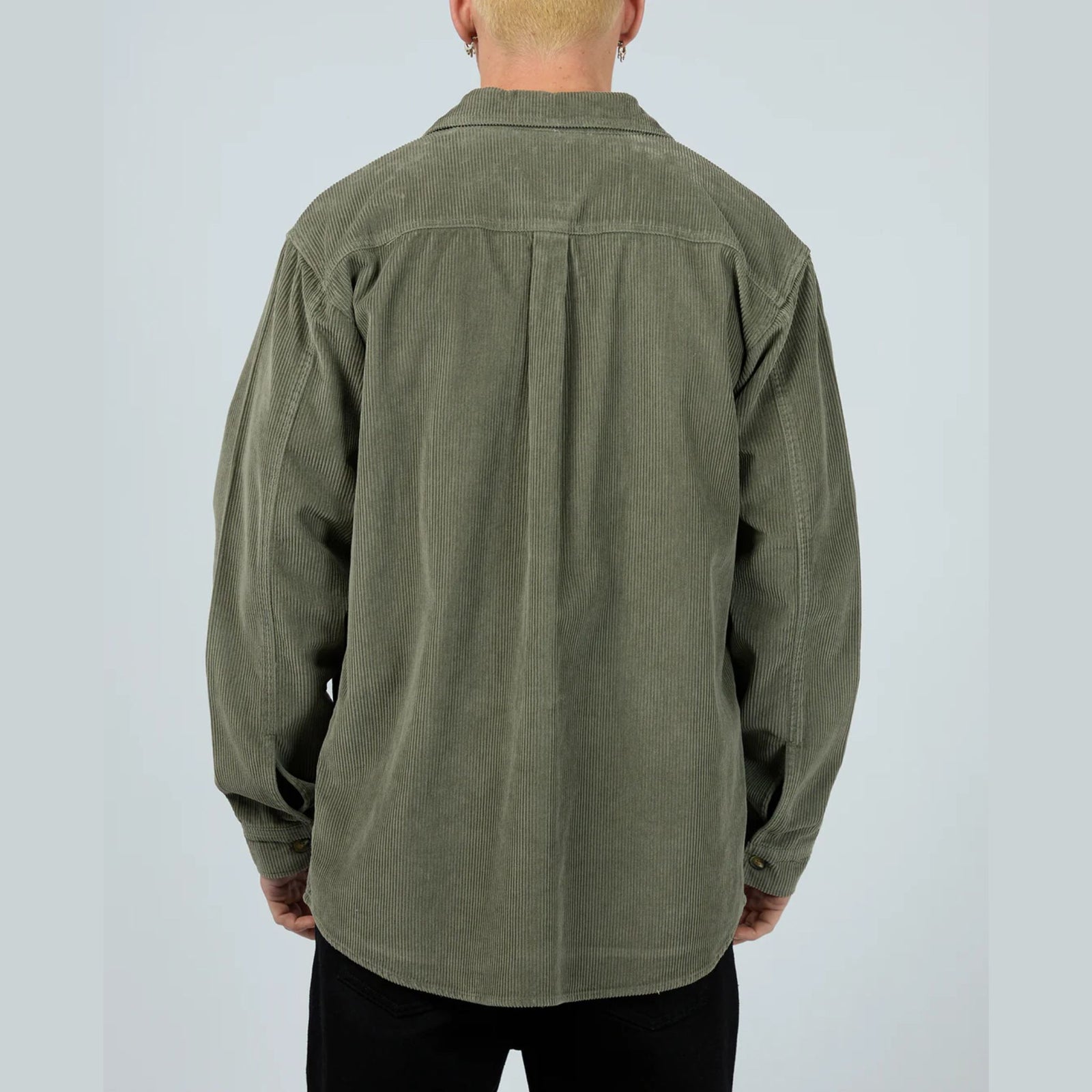 Cord Overshirt Khaki