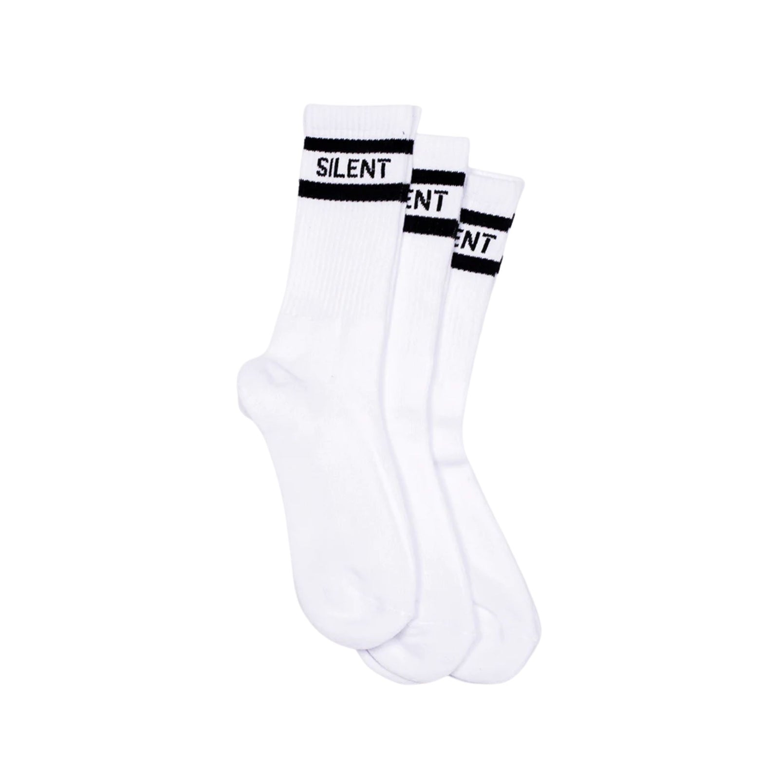 Silent Crew Socks 3 Pack