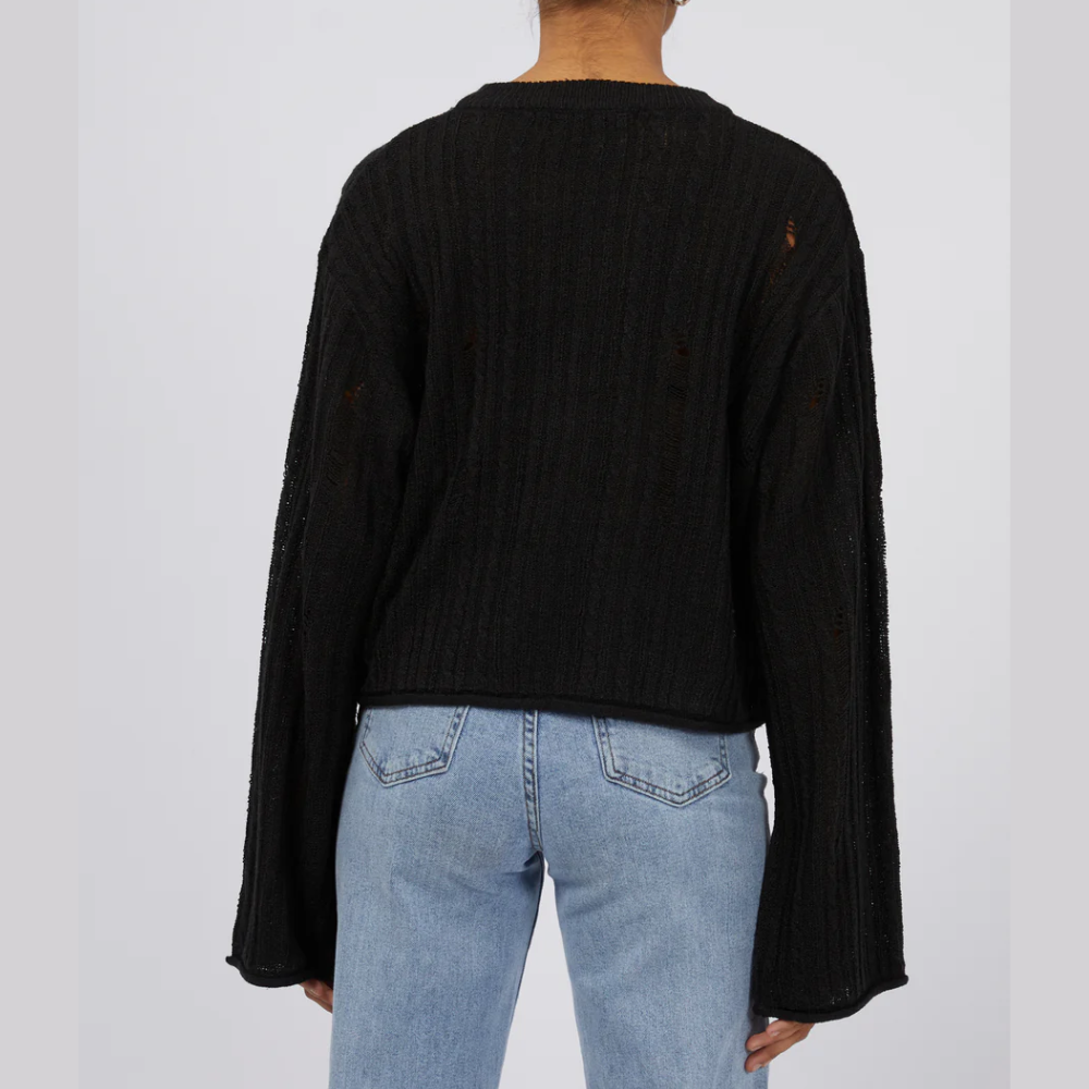 Dominique Distressed Knit