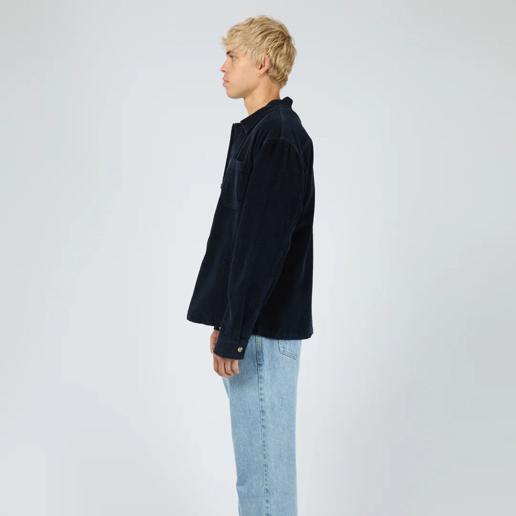 Jameson Cord Shirt Navy