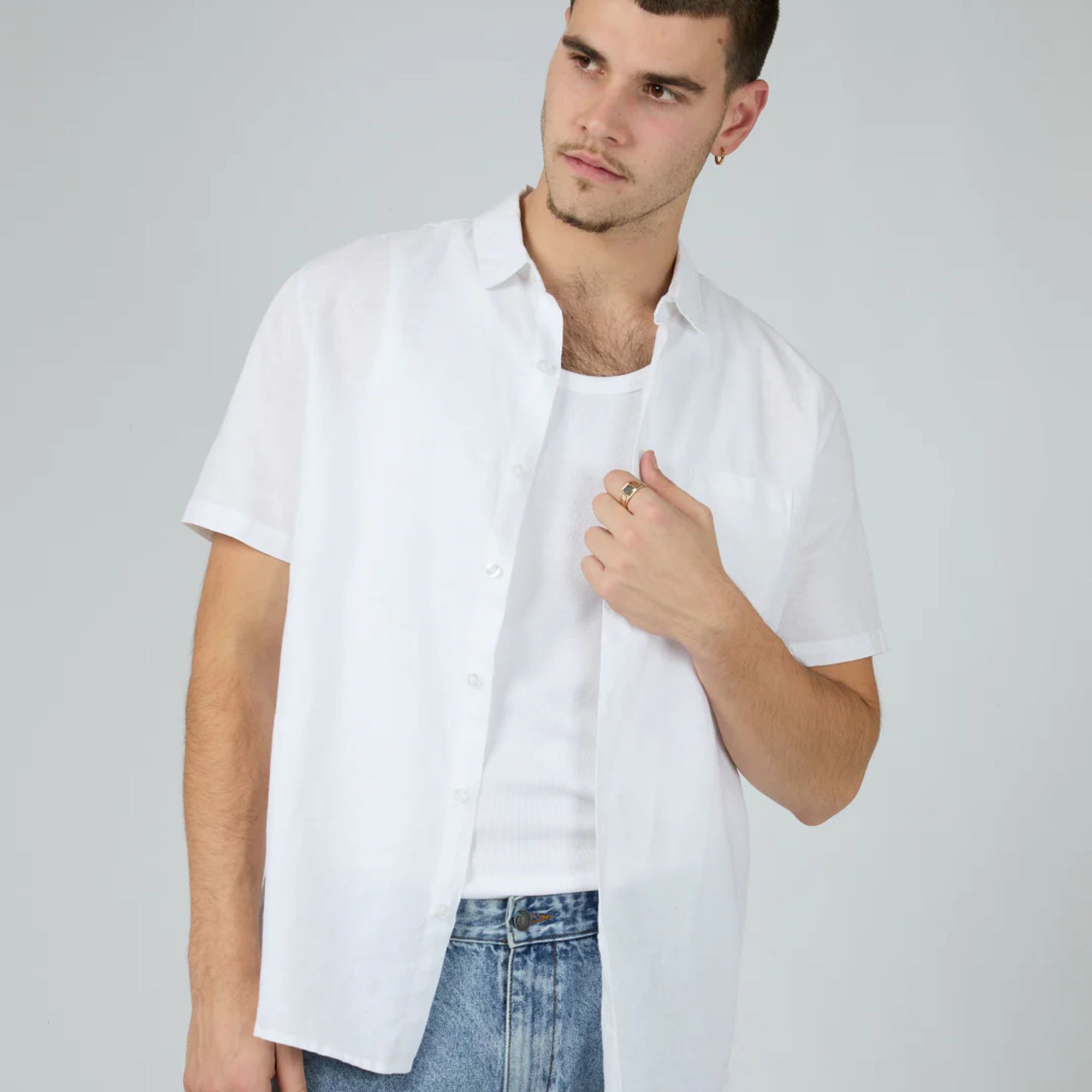 Linen SS Shirt 2