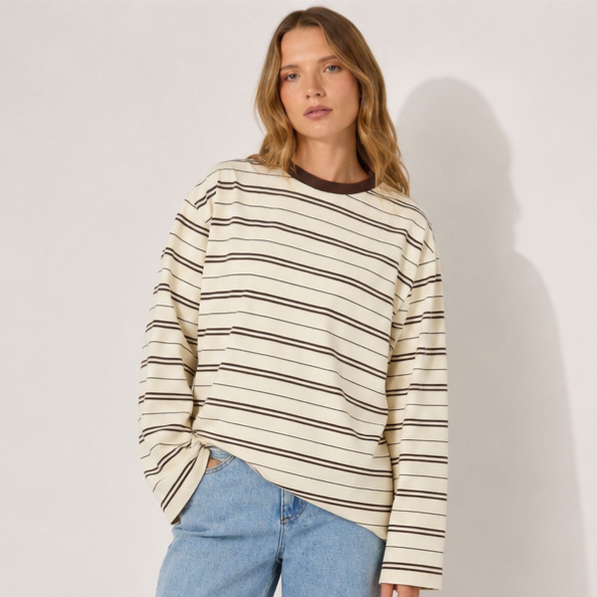 Stripe Long Sleeve Tee