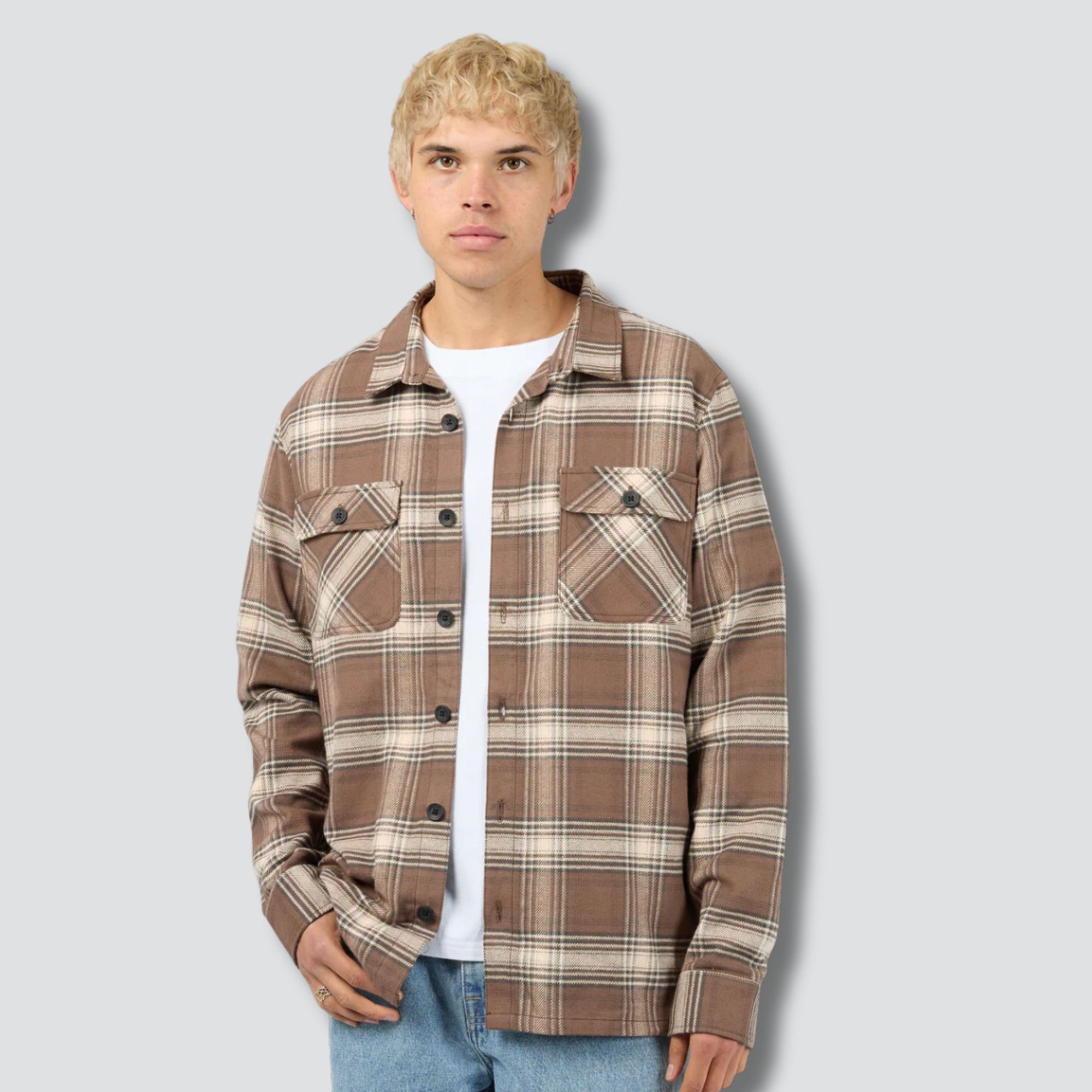 Ranger Flannel Shirt Chocolate