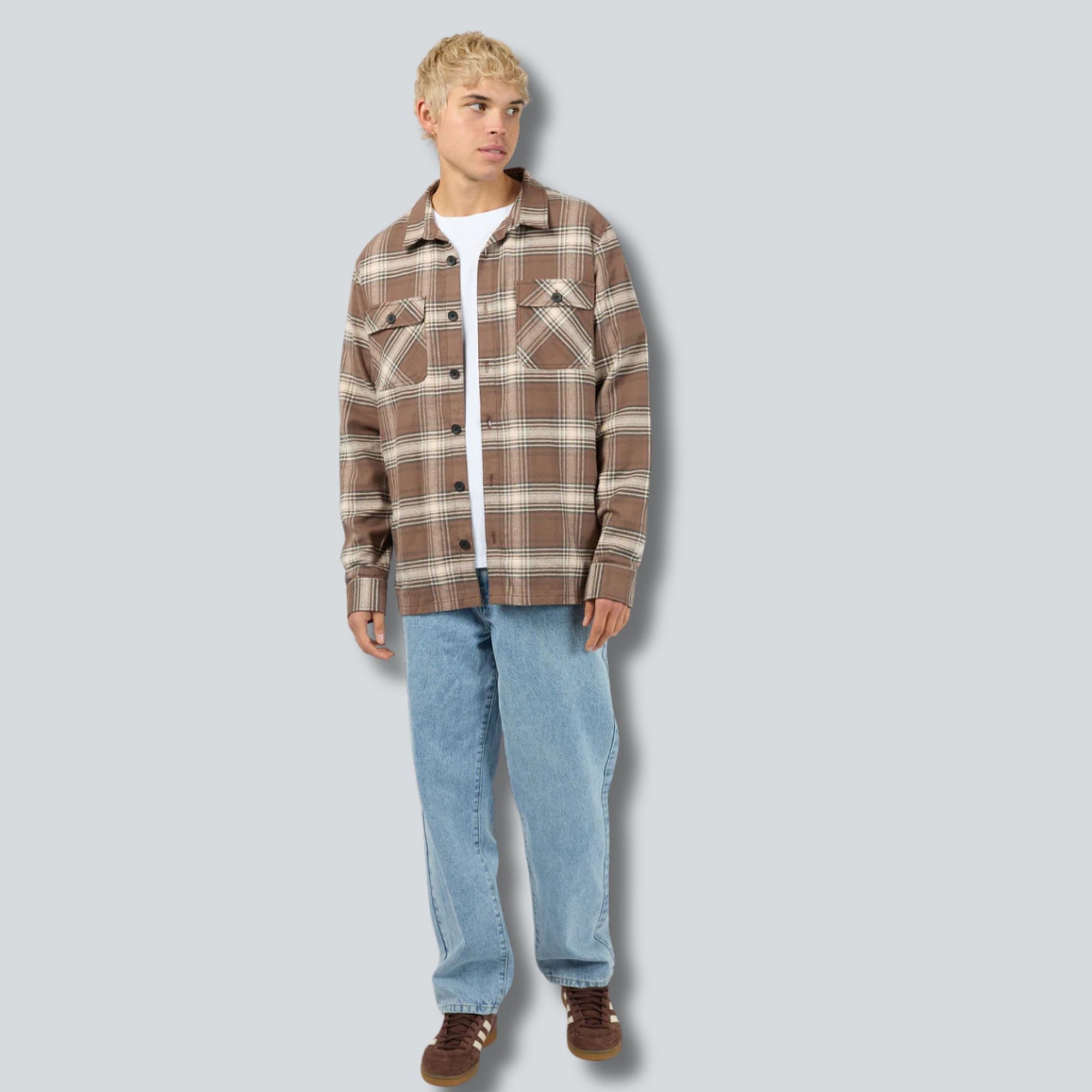 Ranger Flannel Shirt Chocolate
