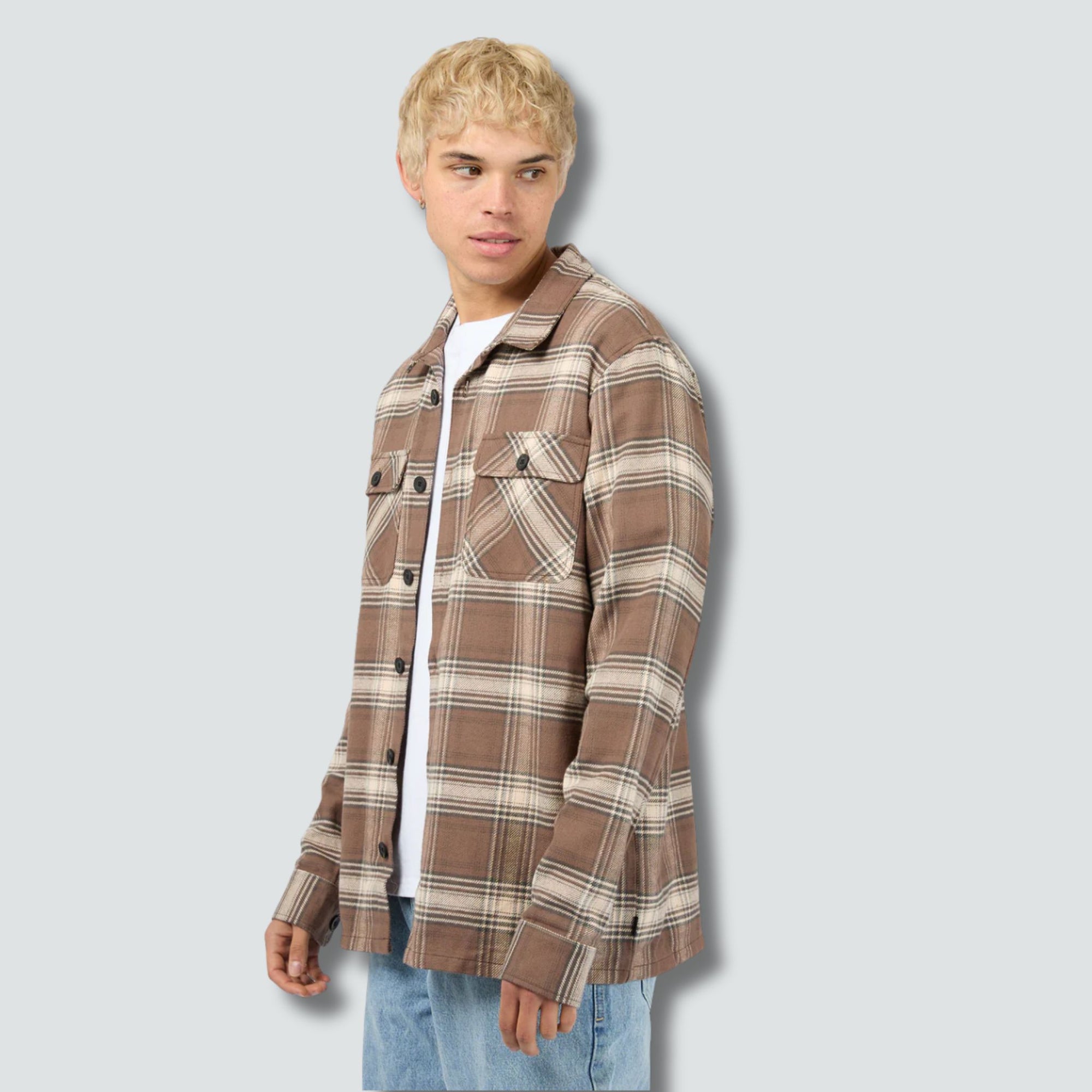 Ranger Flannel Shirt Chocolate