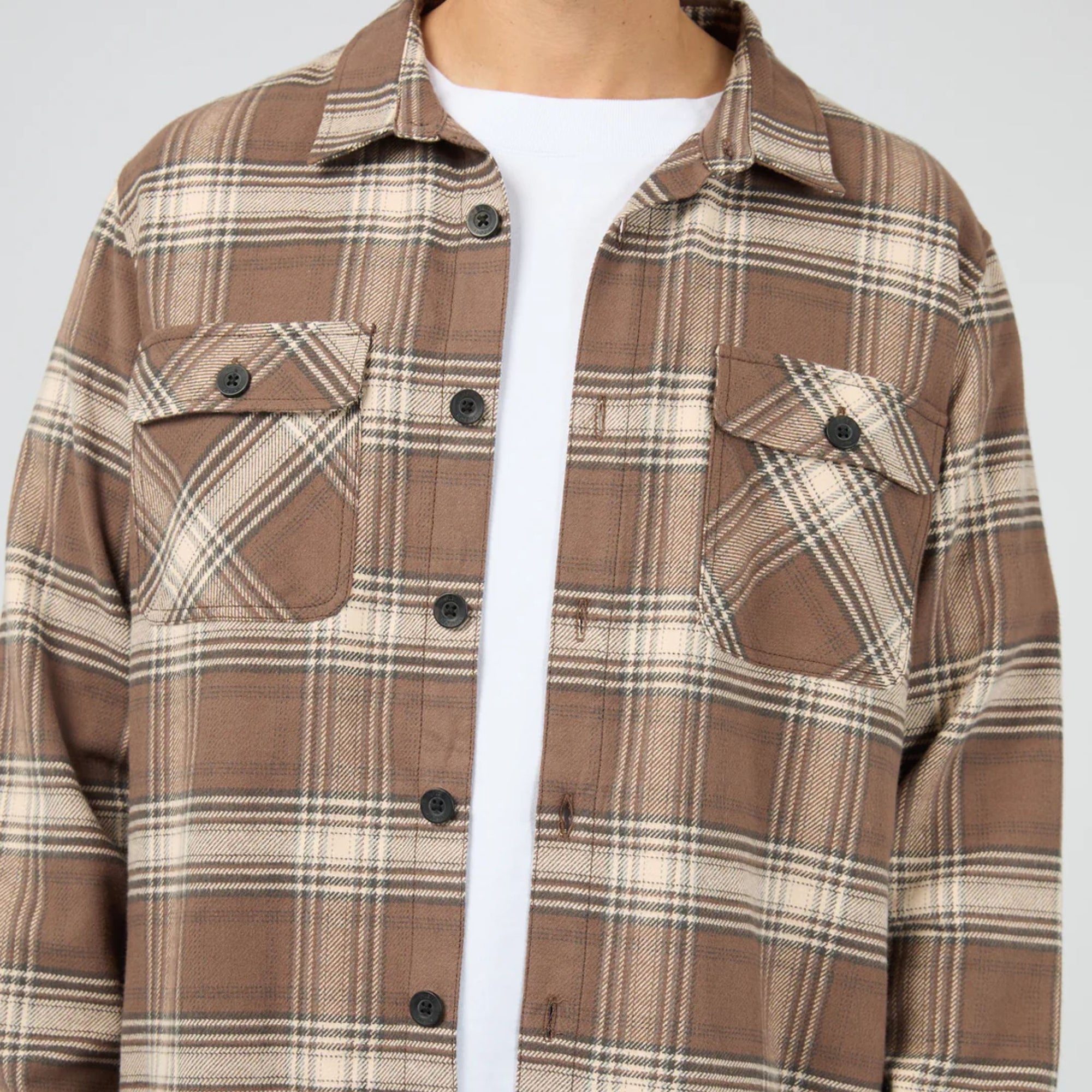 Ranger Flannel Shirt Chocolate