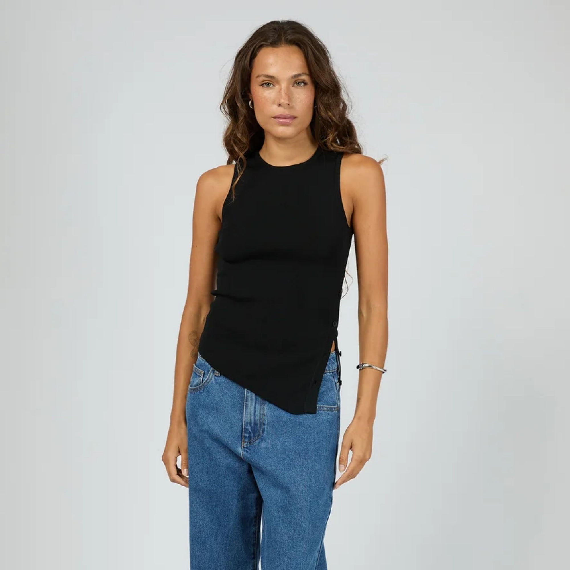Ollie Button Down Knit Tank