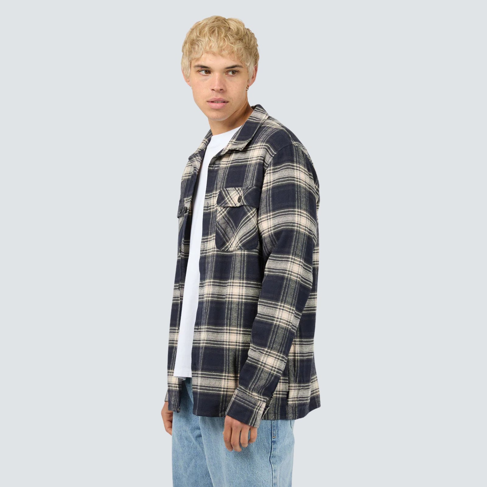 Ranger Flannel Shirt Navy