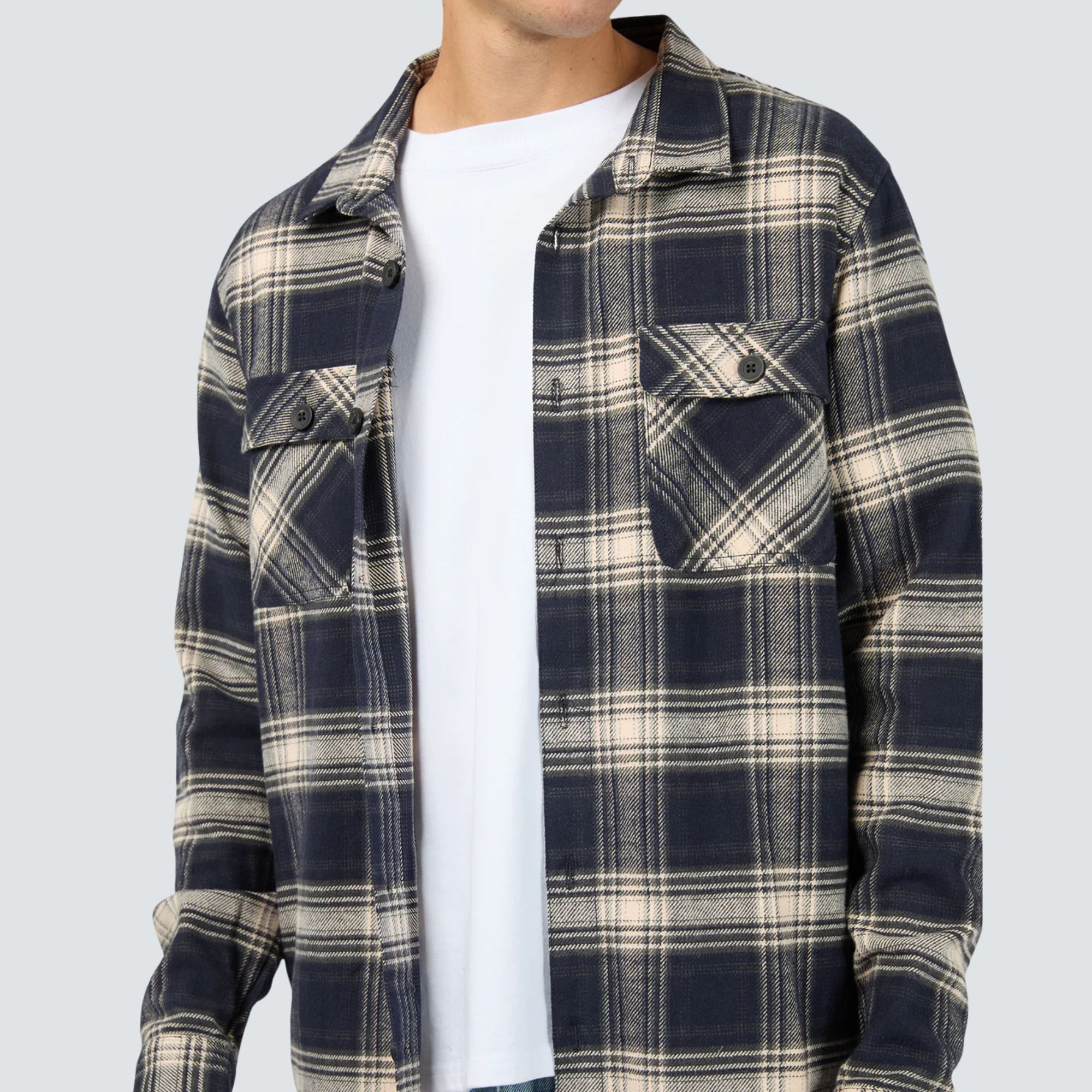 Ranger Flannel Shirt Navy