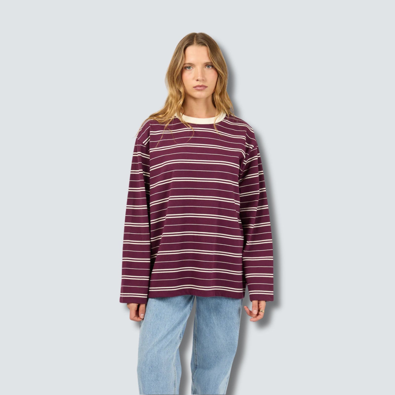 Stripe Long Sleeve Tee