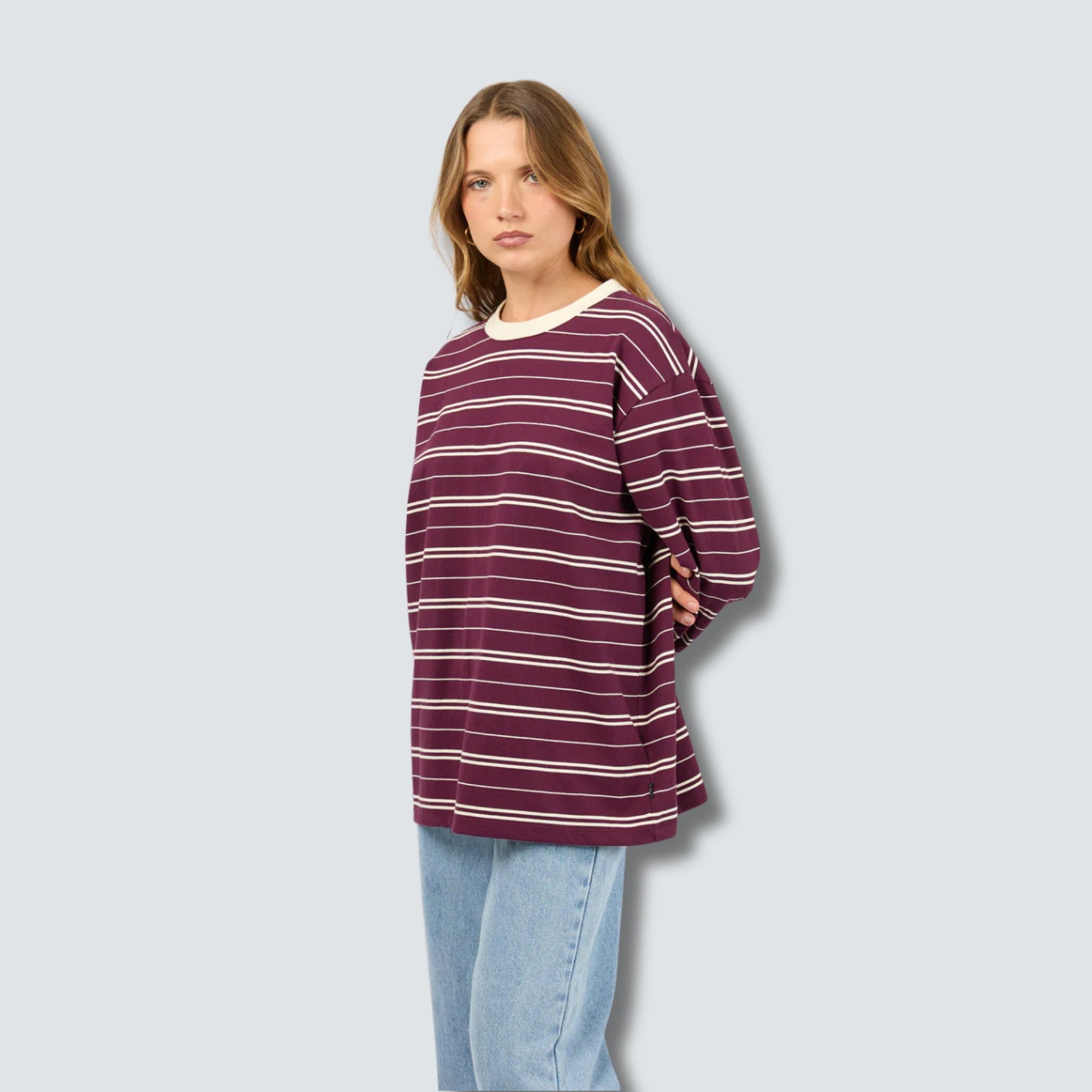 Stripe Long Sleeve Tee