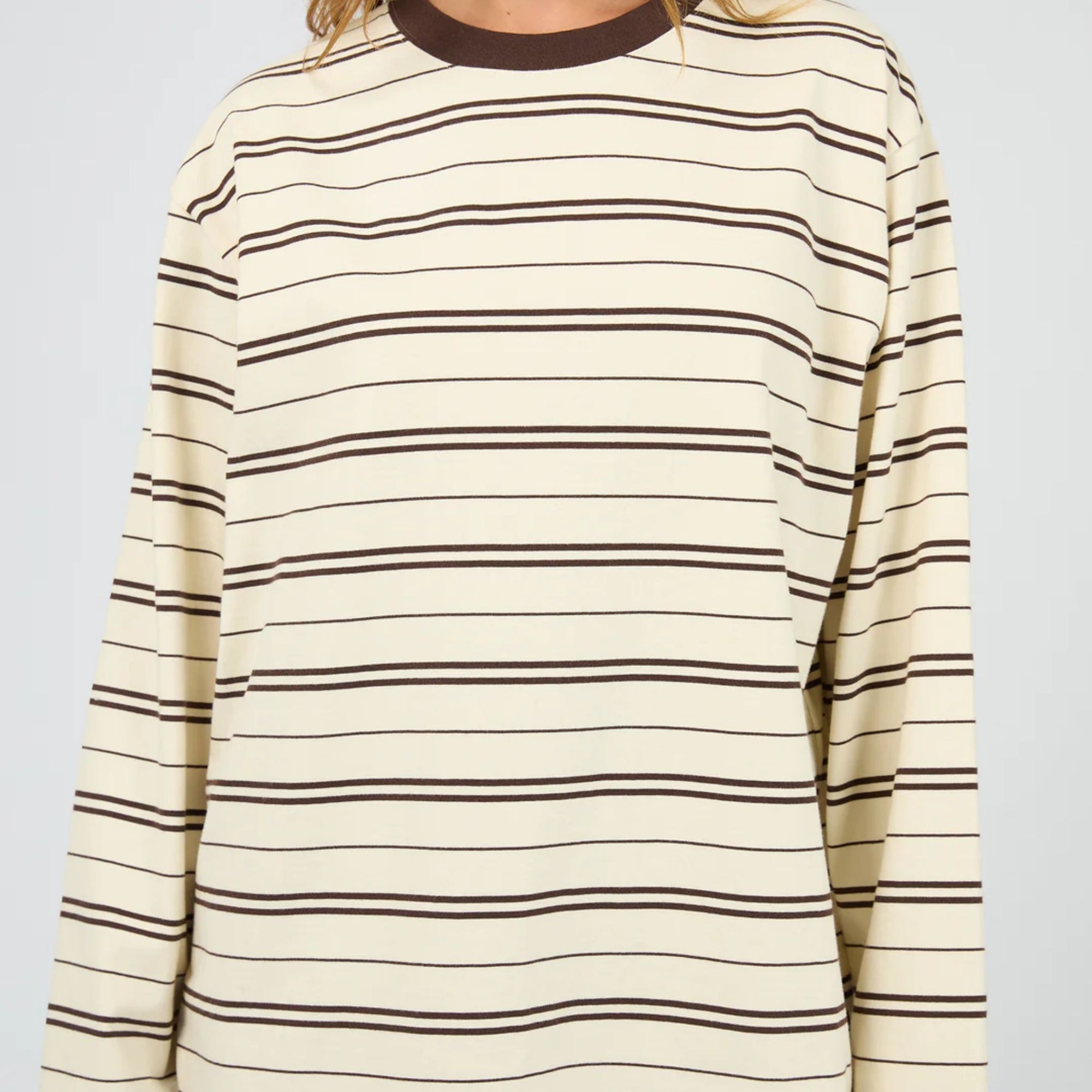 Stripe Long Sleeve Tee